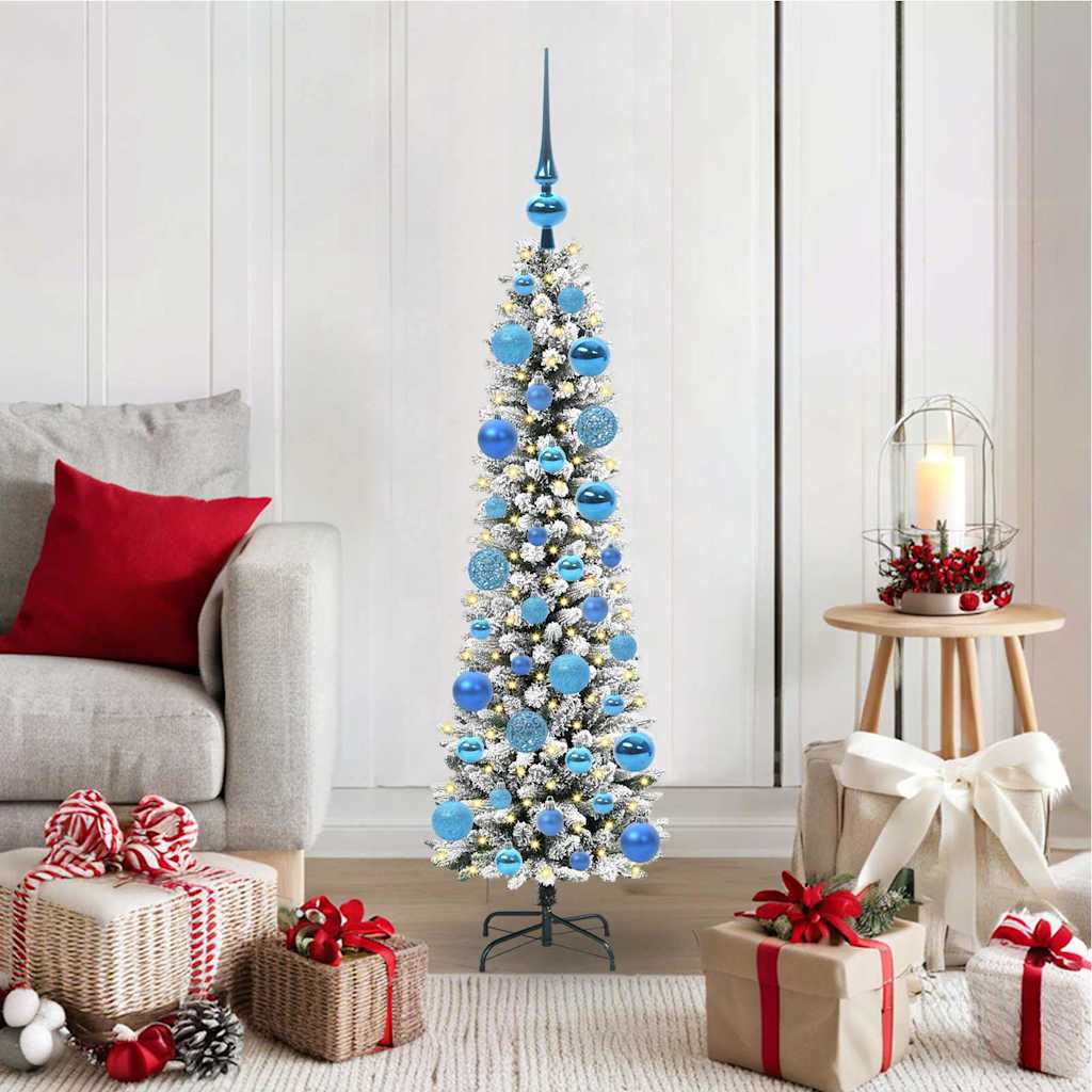 Künstlicher Weihnachtsbaum Weiß 120 cm
