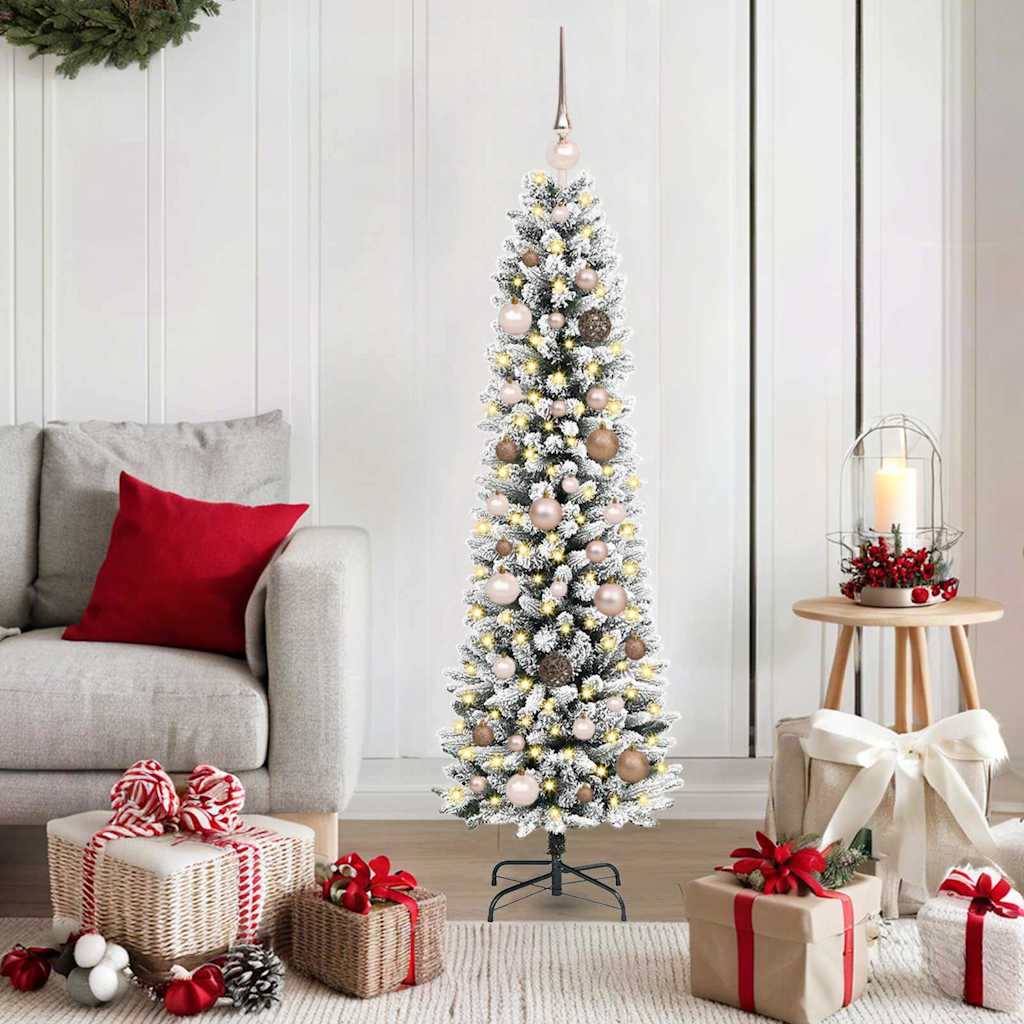 Künstlicher Weihnachtsbaum Weiß 150 cm