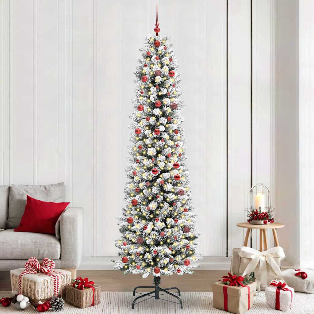Künstlicher Weihnachtsbaum Weiß 240 cm