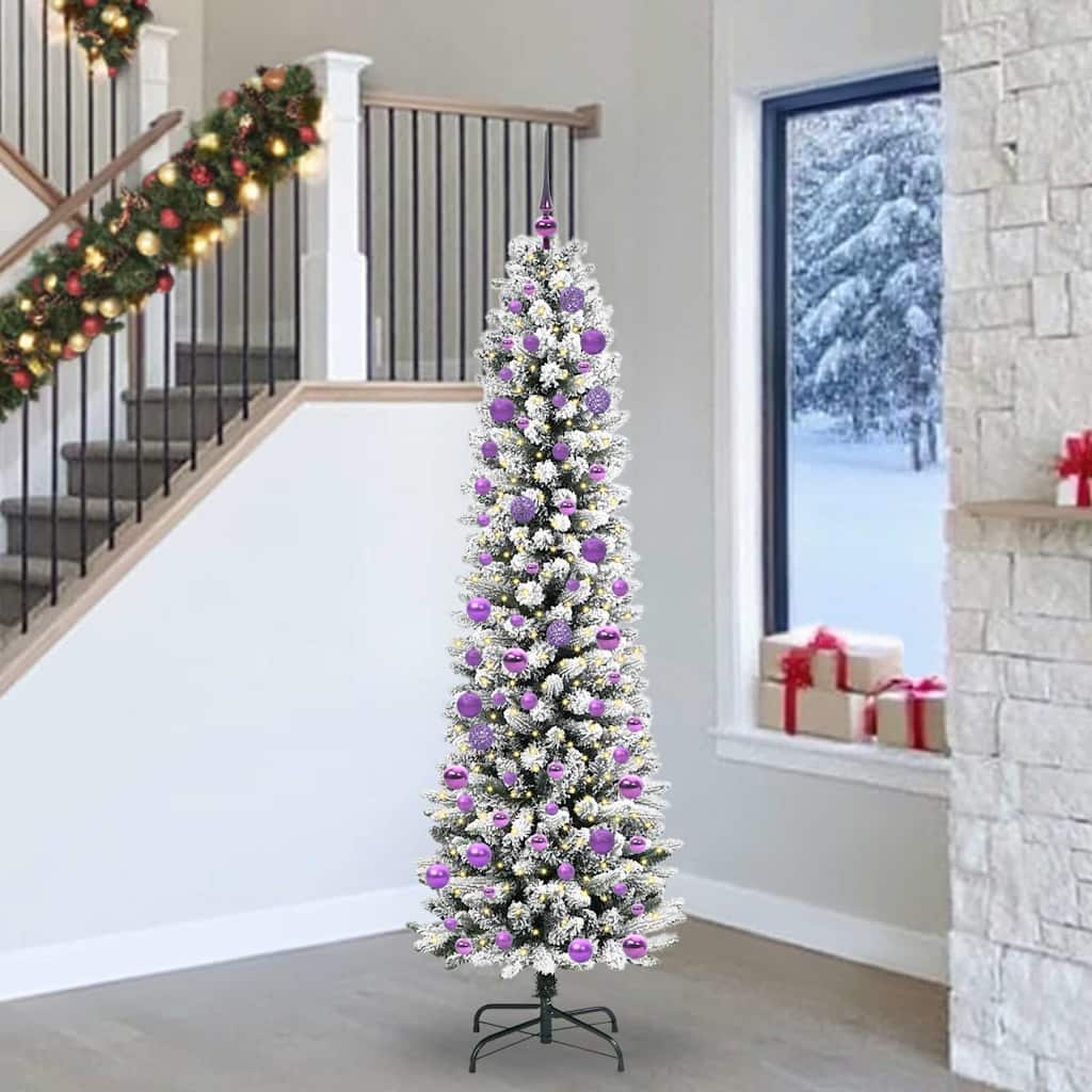 Künstlicher Weihnachtsbaum Weiß 240 cm