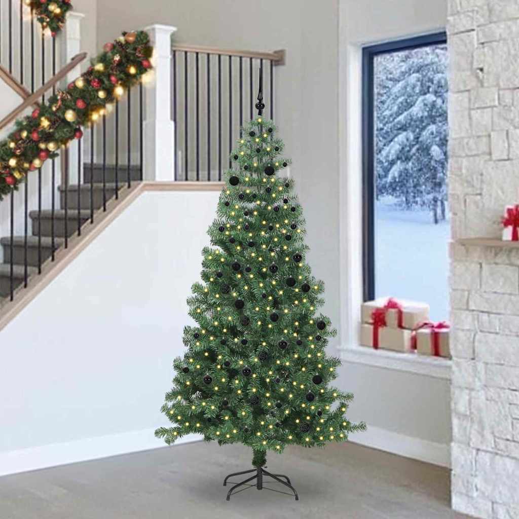 Weihnachtsbaum Grün 240 cm PVC