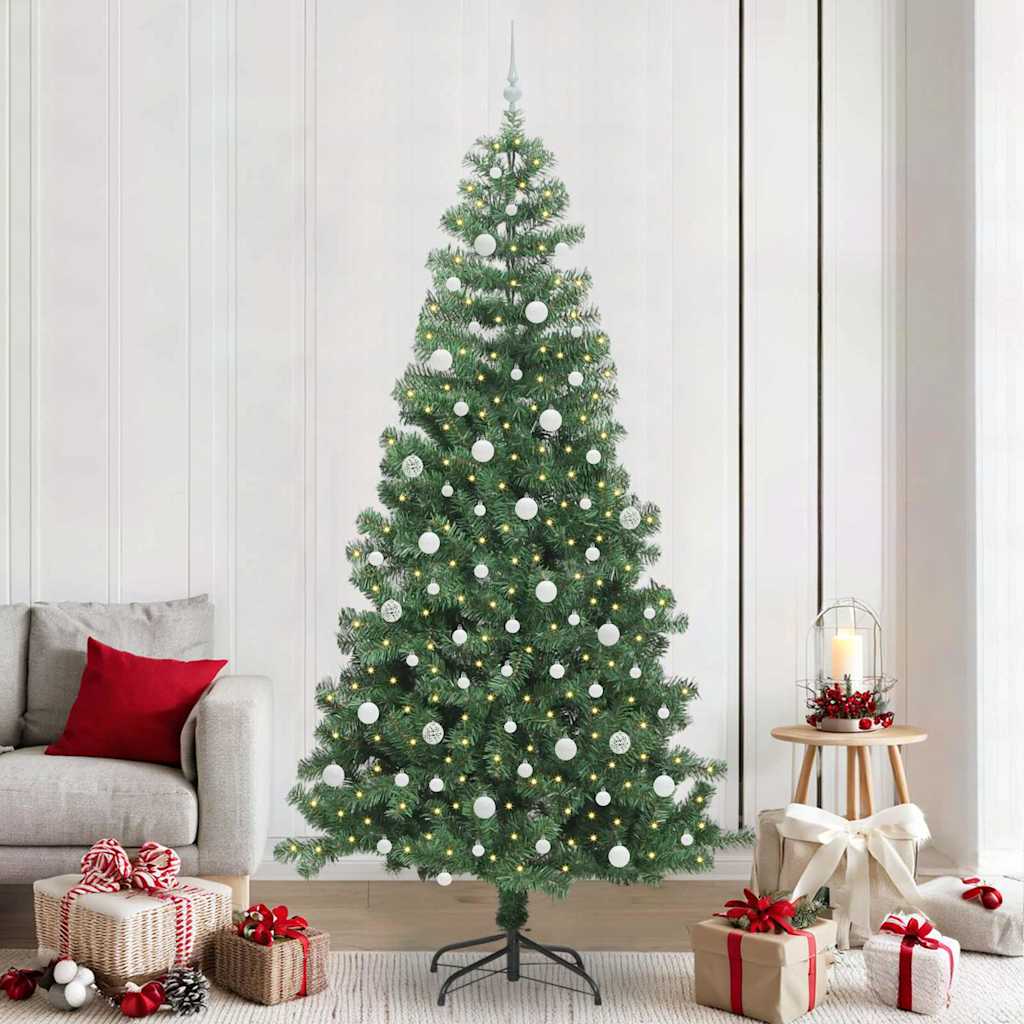 Weihnachtsbaum Grün 240 cm PVC