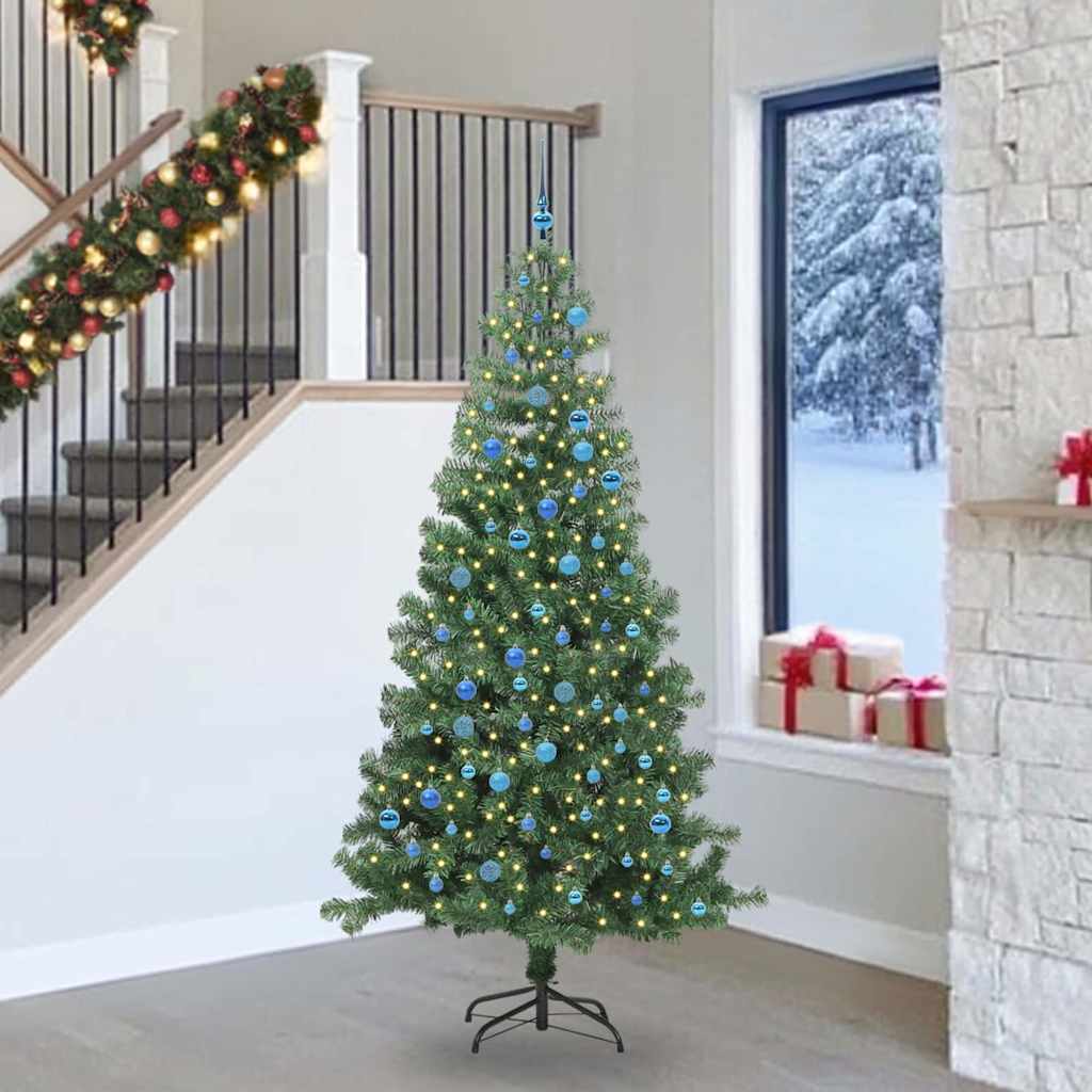 Weihnachtsbaum Grün 240 cm PVC
