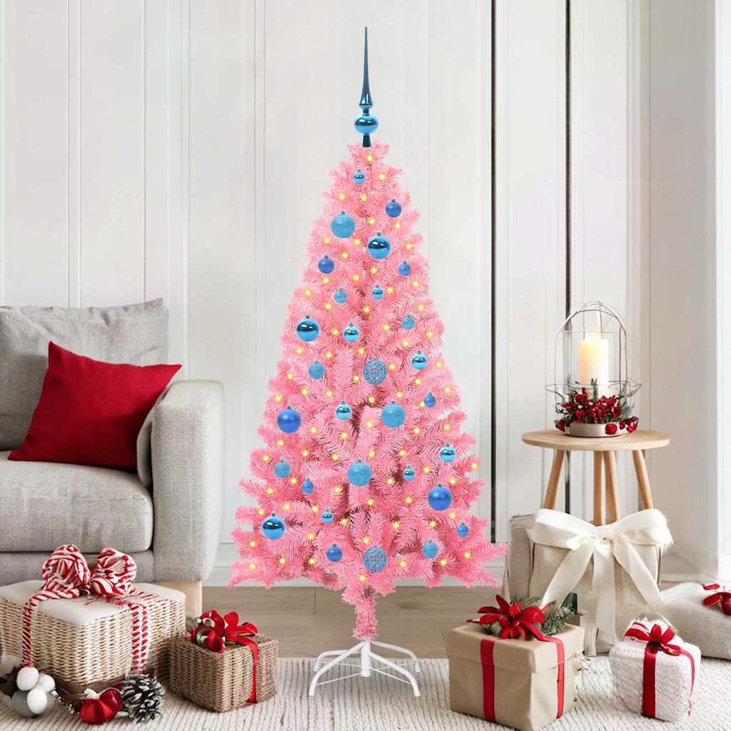 Weihnachtsbaum Rosa 150 cm PVC