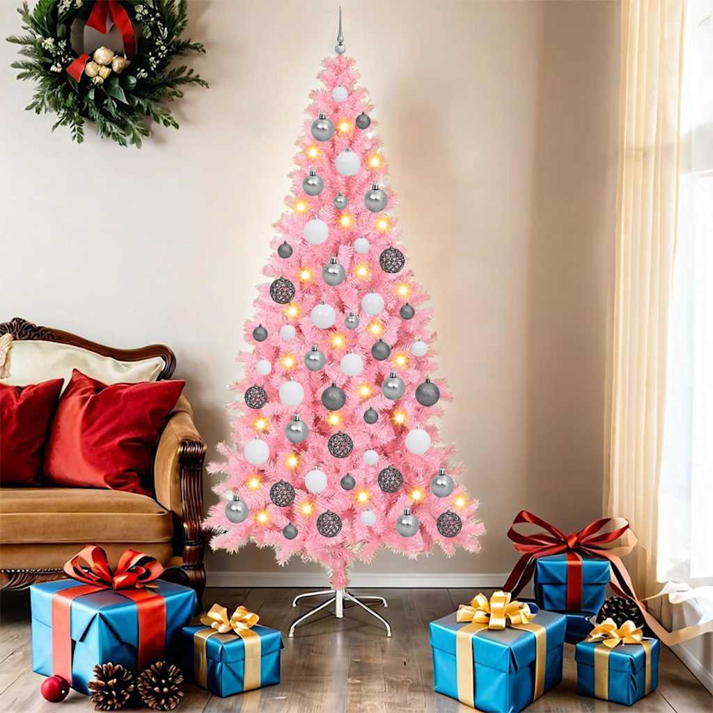 Weihnachtsbaum Rosa 180 cm PVC