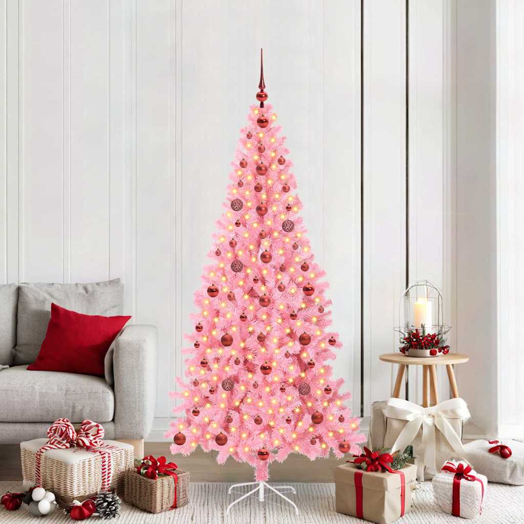 Weihnachtsbaum Rosa 210 cm PVC