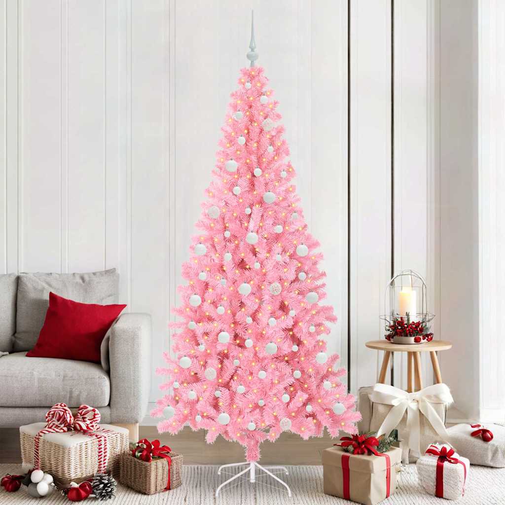 Weihnachtsbaum Rosa 210 cm PVC