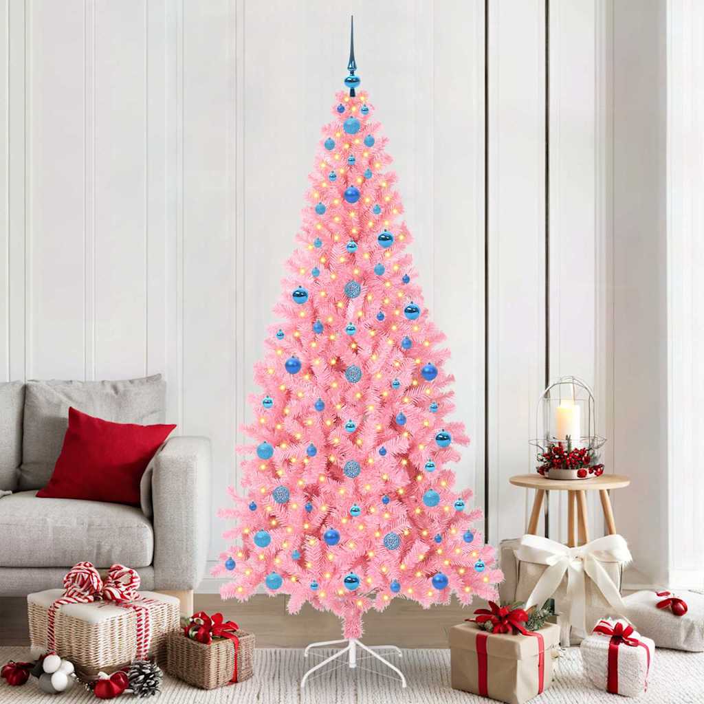 Weihnachtsbaum Rosa 210 cm PVC
