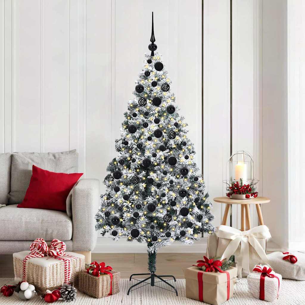 Künstlicher Weihnachtsbaum Weiß 180 cm