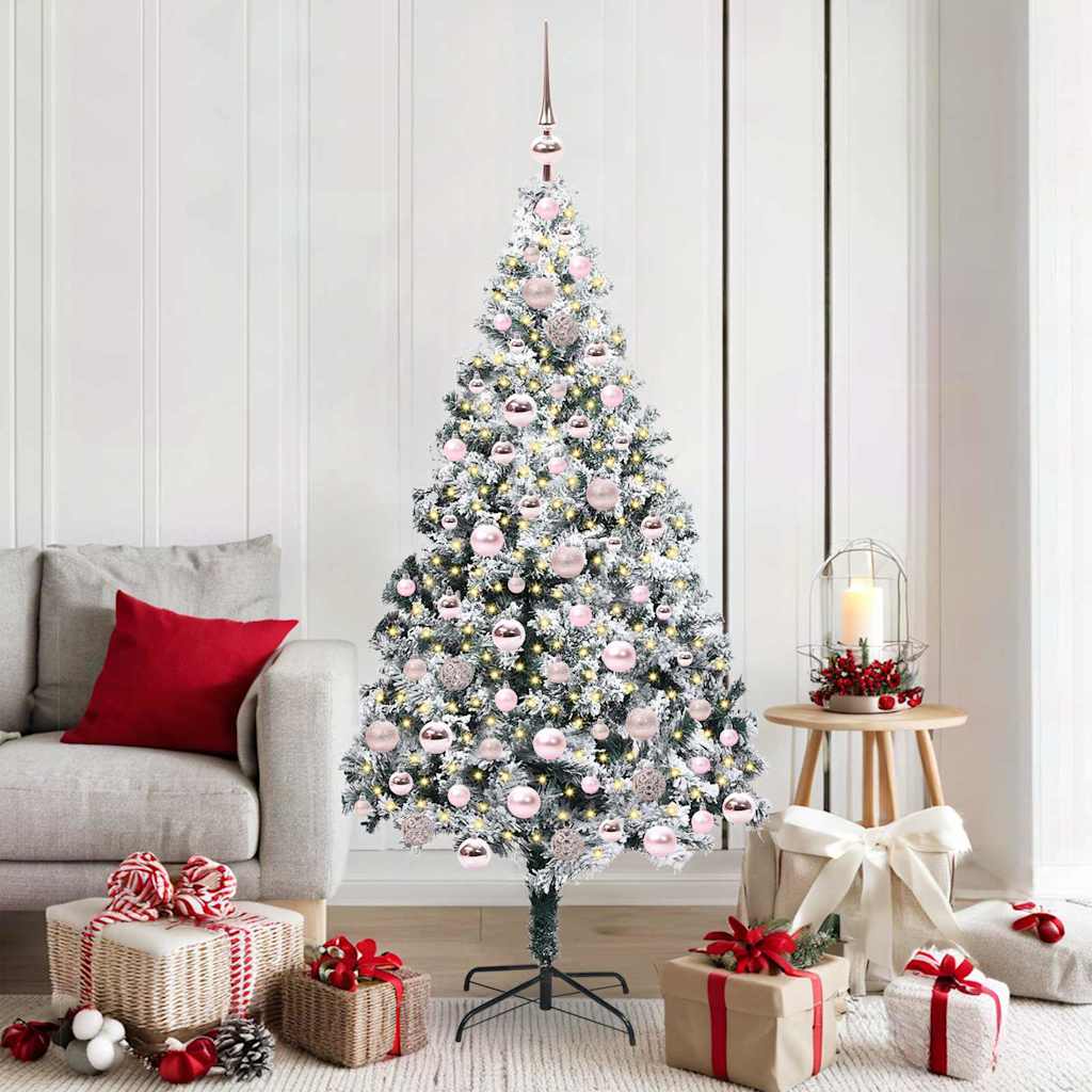 Künstlicher Weihnachtsbaum Weiß 180 cm