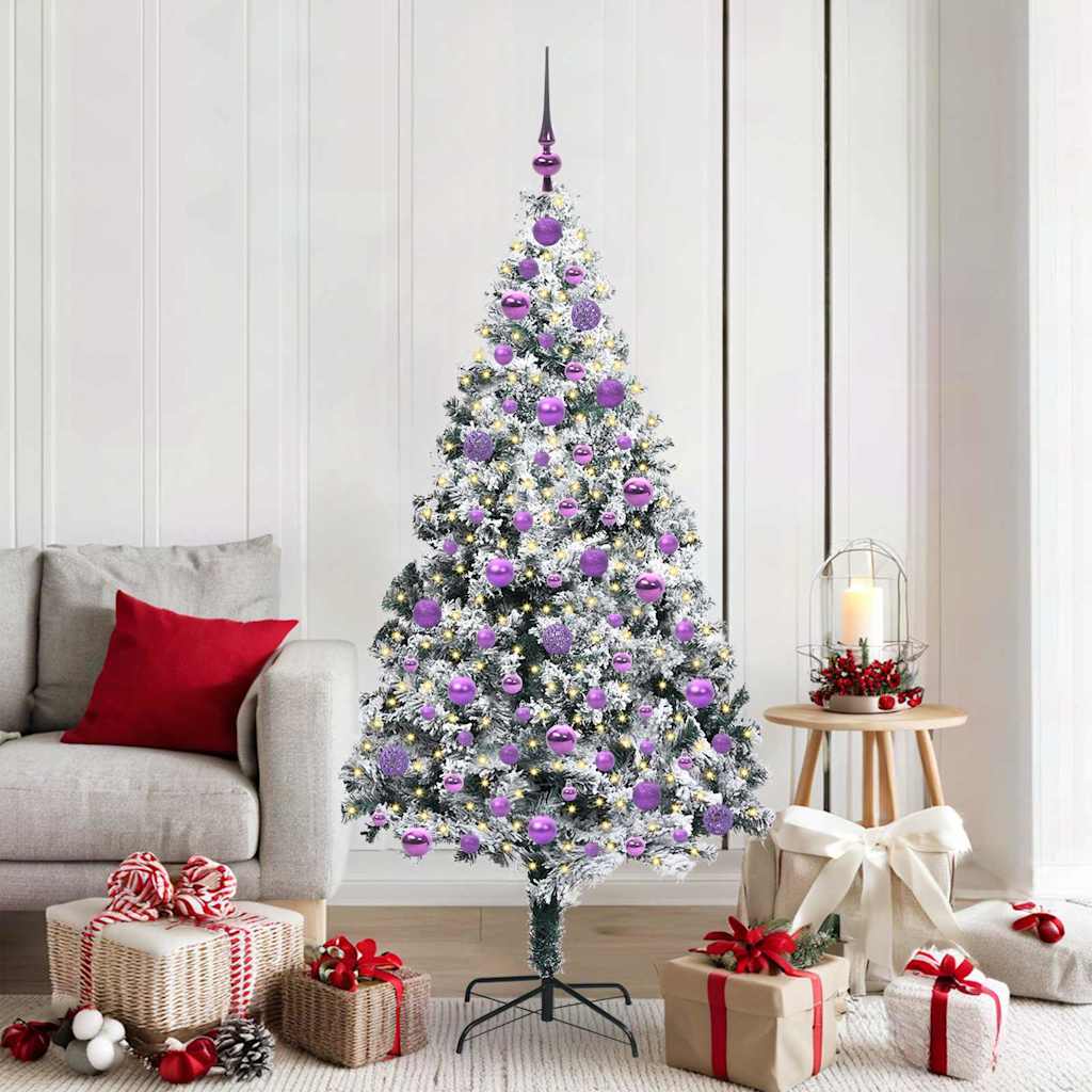 Künstlicher Weihnachtsbaum Weiß 180 cm