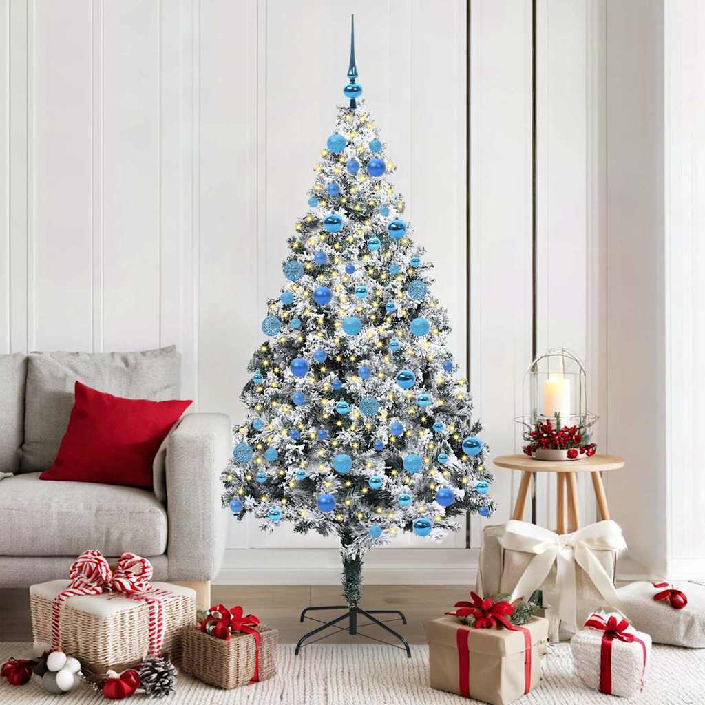 Künstlicher Weihnachtsbaum Weiß 180 cm