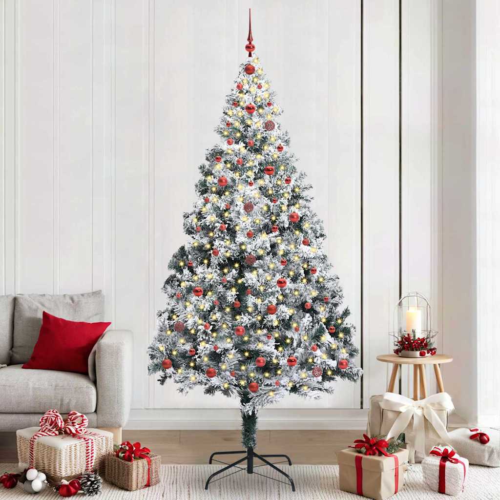 Künstlicher Weihnachtsbaum Weiß 240 cm