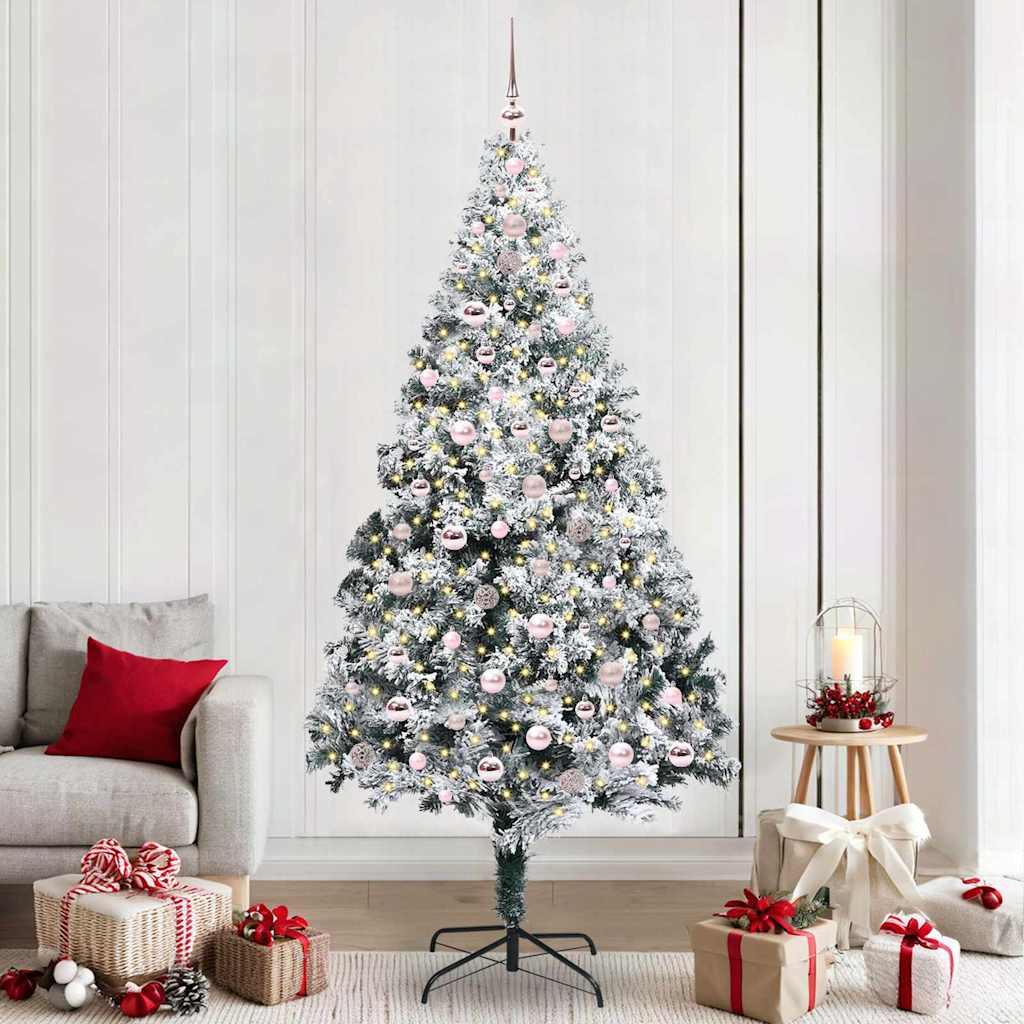Künstlicher Weihnachtsbaum Weiß 240 cm
