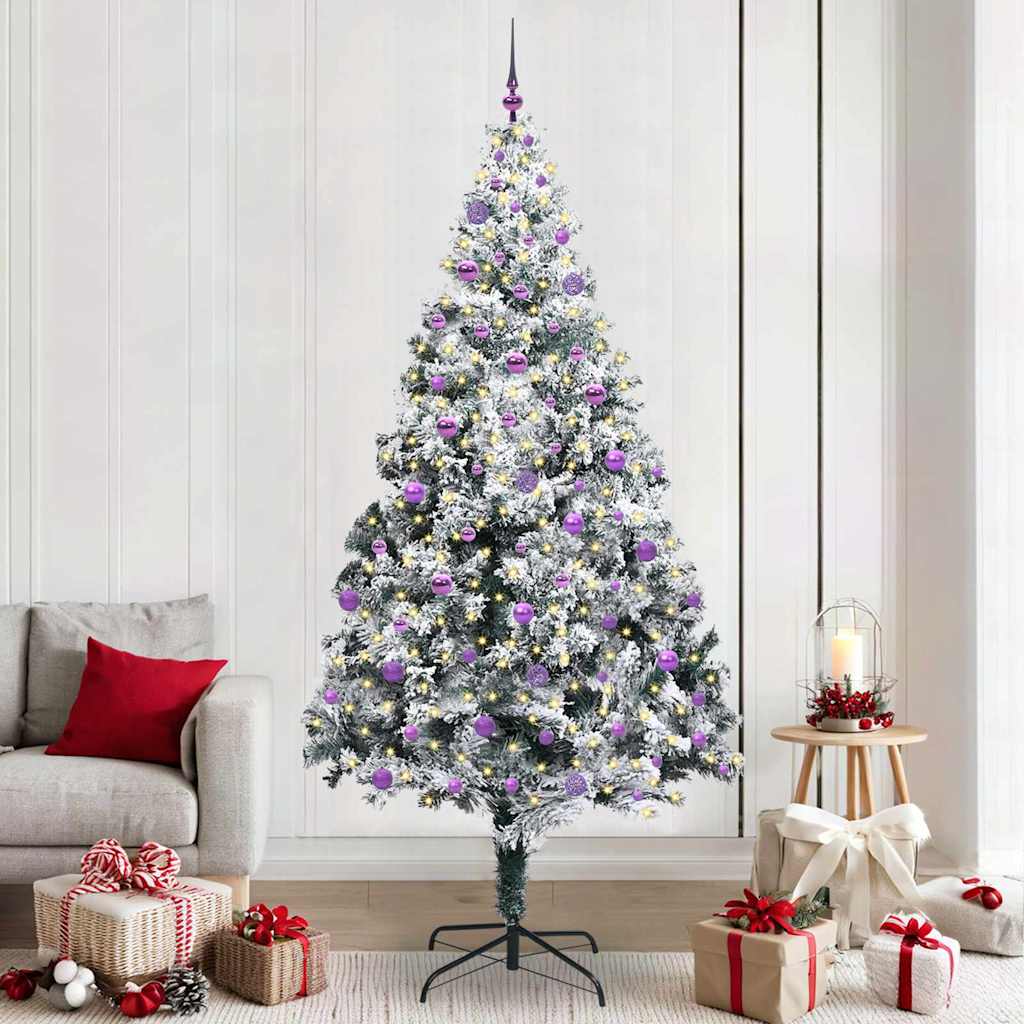 Künstlicher Weihnachtsbaum Weiß 240 cm