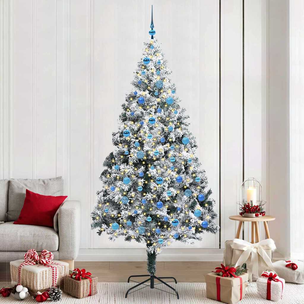 Künstlicher Weihnachtsbaum Weiß 240 cm