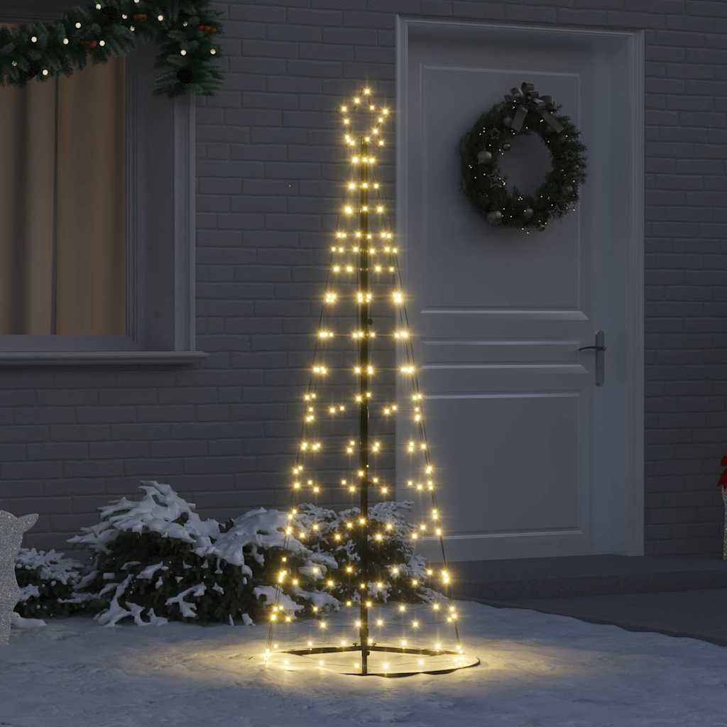 LED-Weihnachtsbaum Warmes Weiß 250 cm Eisen