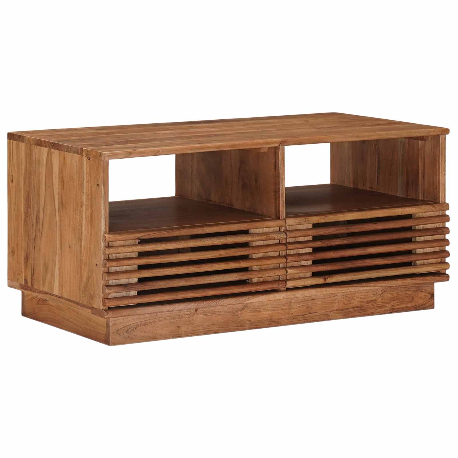 Handgefertigter Kaffeetisch Teakbraun 85 x 45,5 x 40 cm