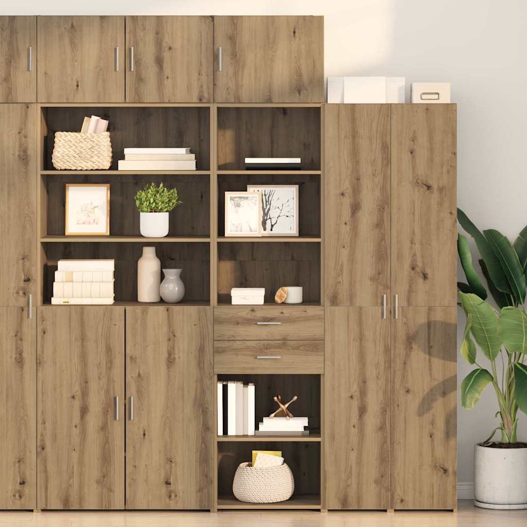 Highboard Artisan-Eiche 50 x 42,5 x 225 cm Holzwerkstoff