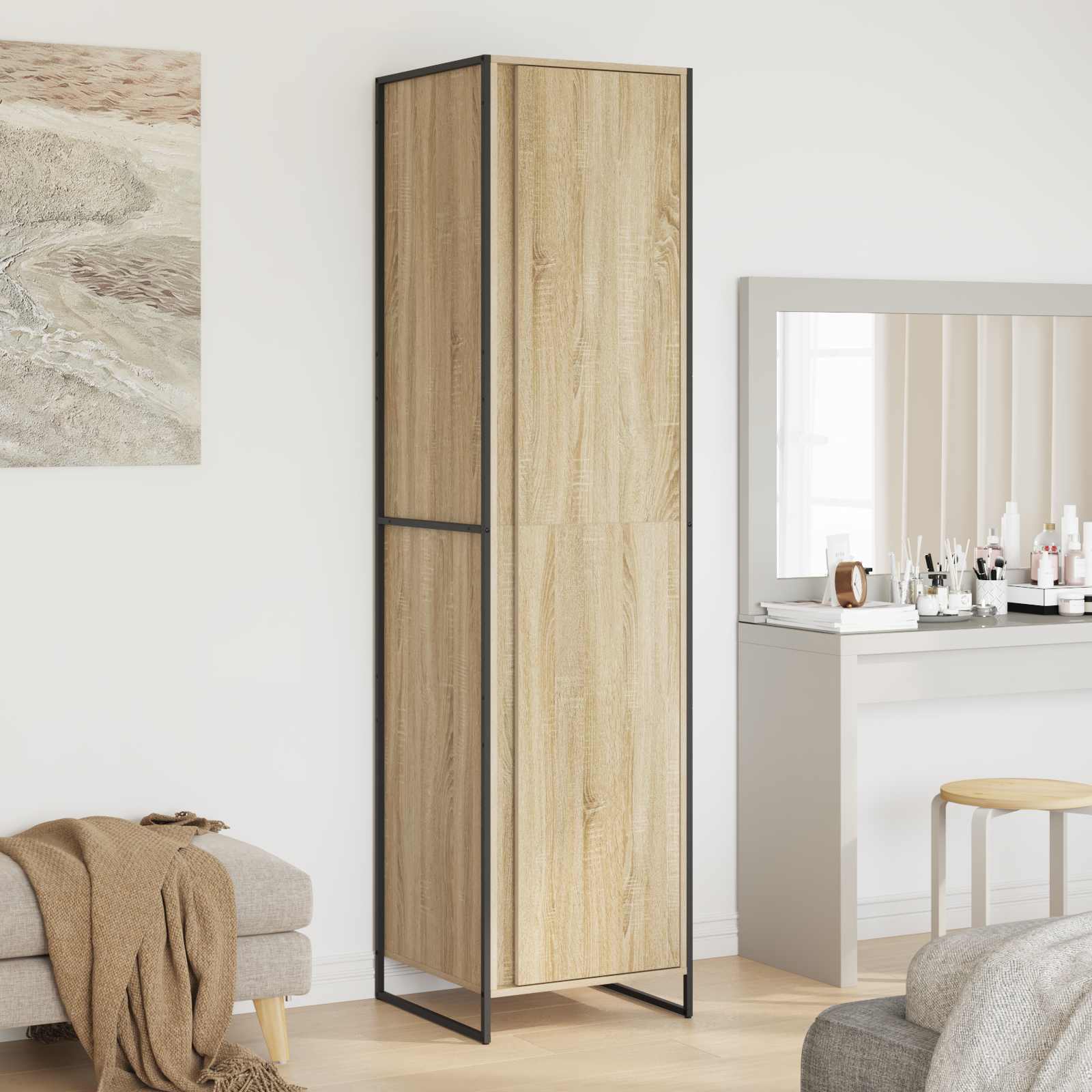 Warderobe Sonoma 50 x 50 x 200 cm Holzwerkstoff