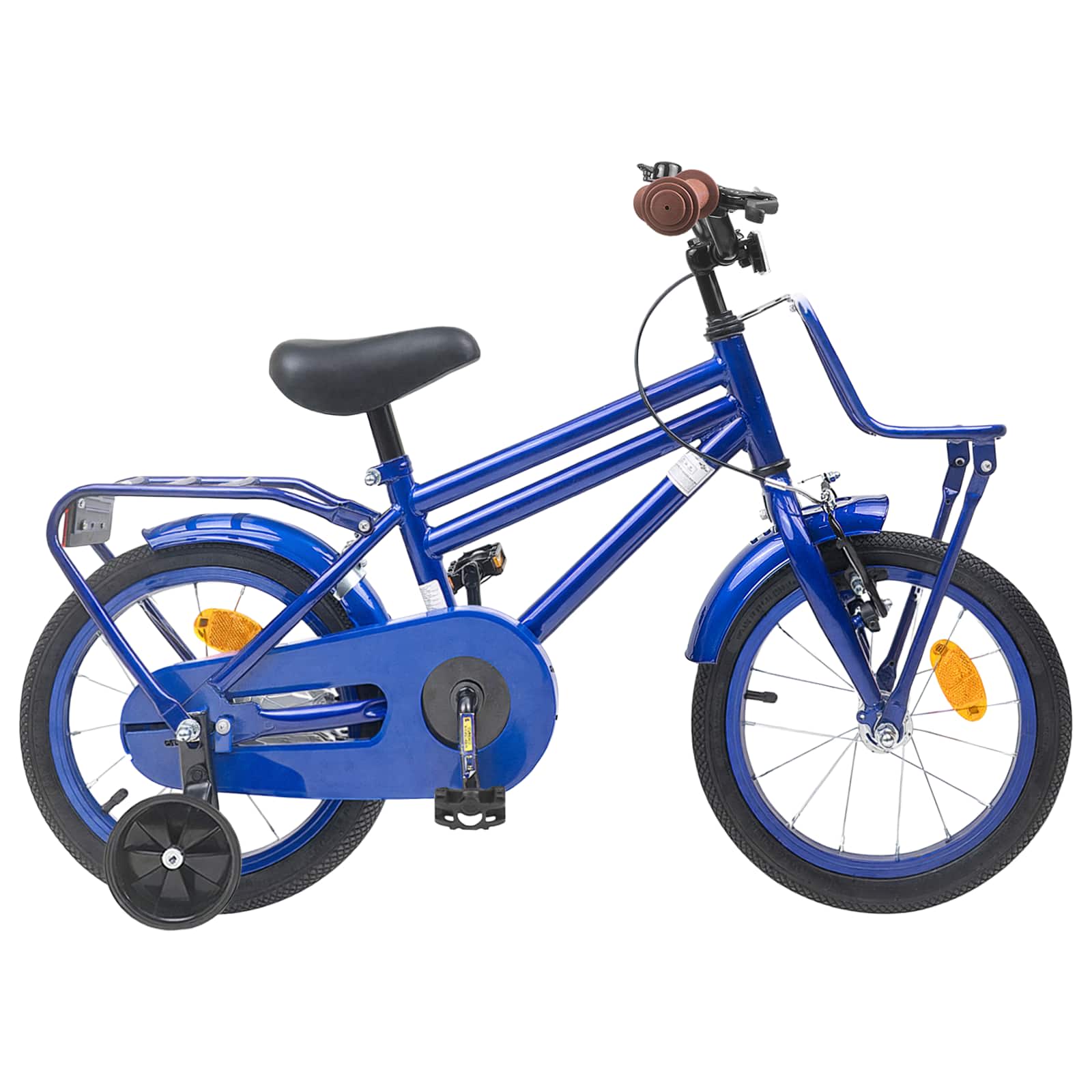 Kinderfahrrad 16 Zoll für 4-6 Jahre alt Dunkelblau