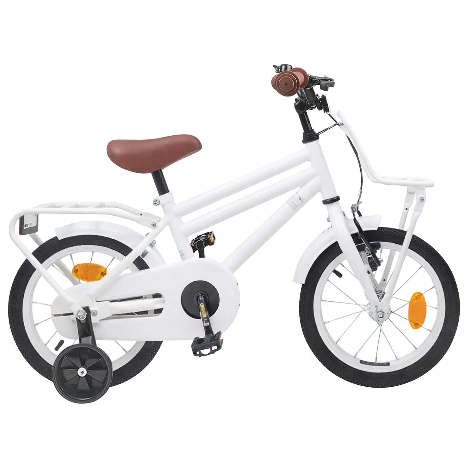 Kinderfahrrad 16 Zoll für 4-6 Jahre alt Weiß
