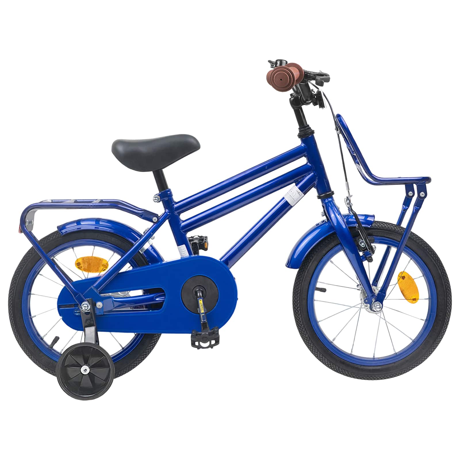 Kinderfahrrad 12 Zoll für 2-4 Jahre alt Dunkelblau