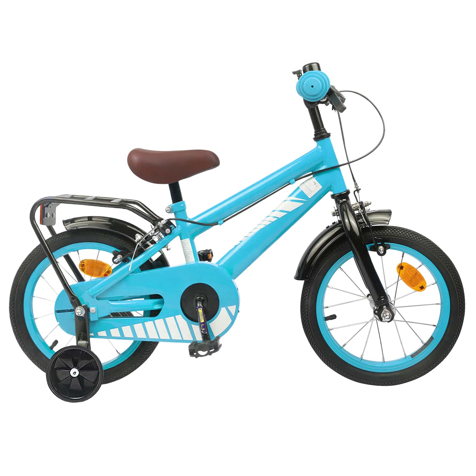 Kinderfahrrad 16 Zoll für 4-6 Jahre alt Himmelblau
