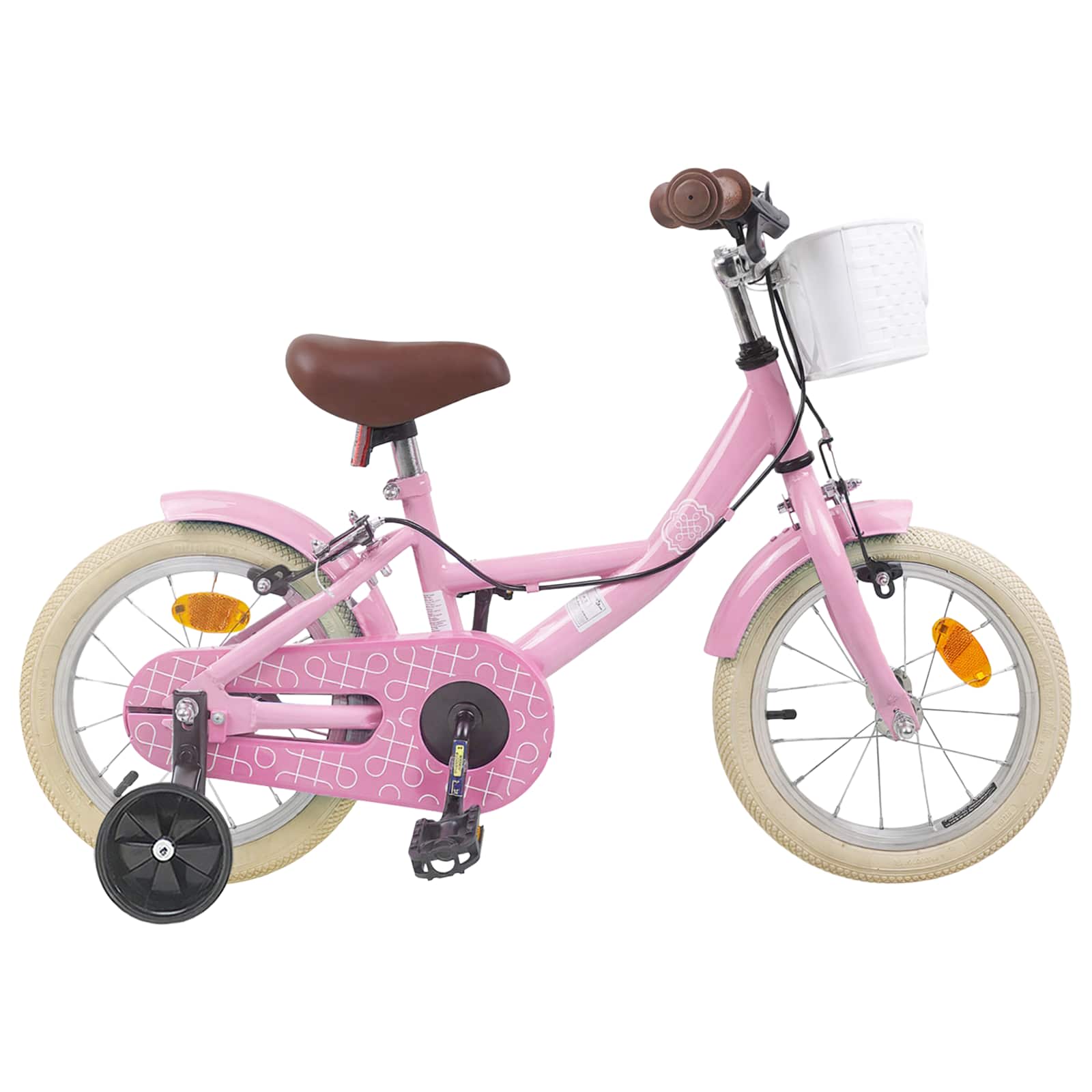 Kinderfahrrad 12 Zoll für 2-4 Jahre alt Hellrosa