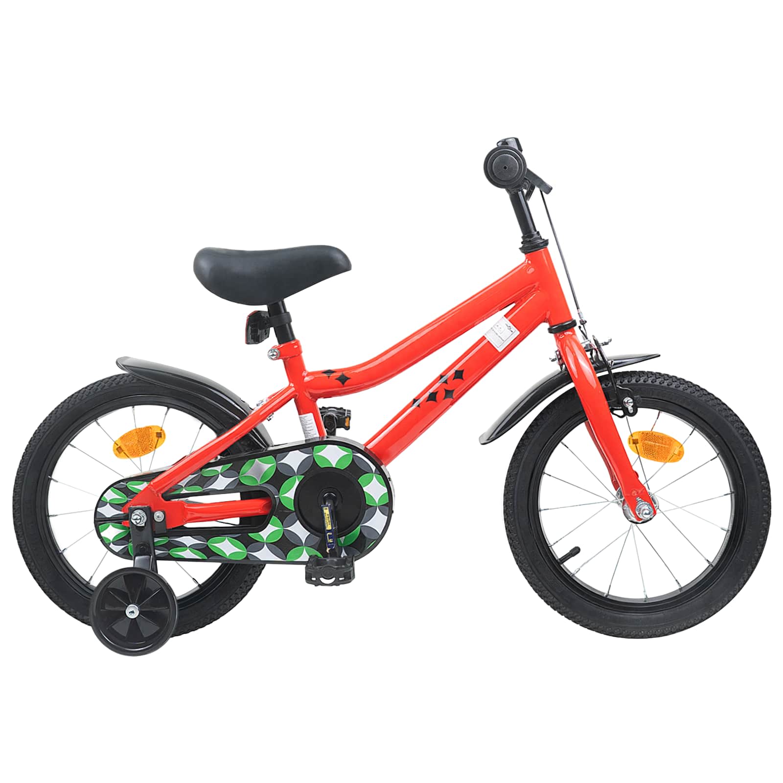 Kinderfahrrad 16 Zoll für 4-6 Jahre alt Rot
