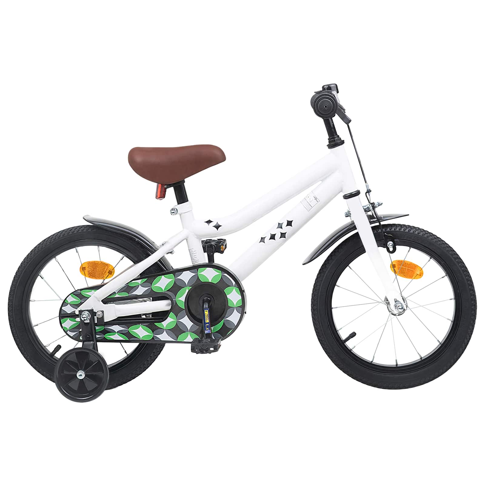 Kinderfahrrad 14 Zoll für 3-5 Jahre alt Weiß