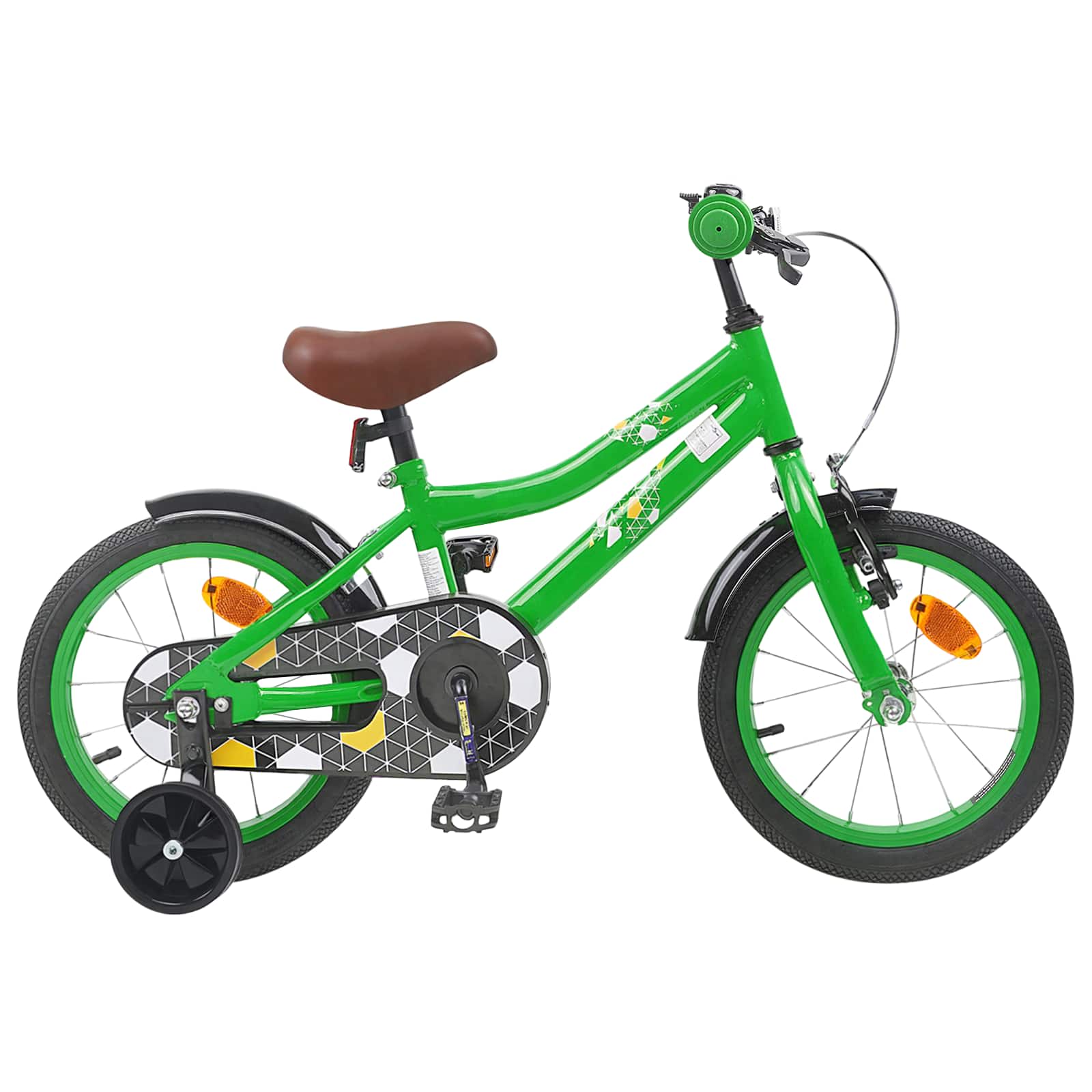Kinderfahrrad 12 Zoll für 2-4 Jahre alt Grün