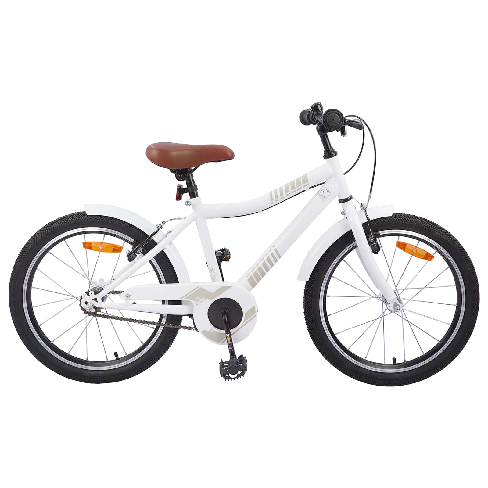 Kinderfahrrad 24 Zoll für 8-12 Jahre alt weiß