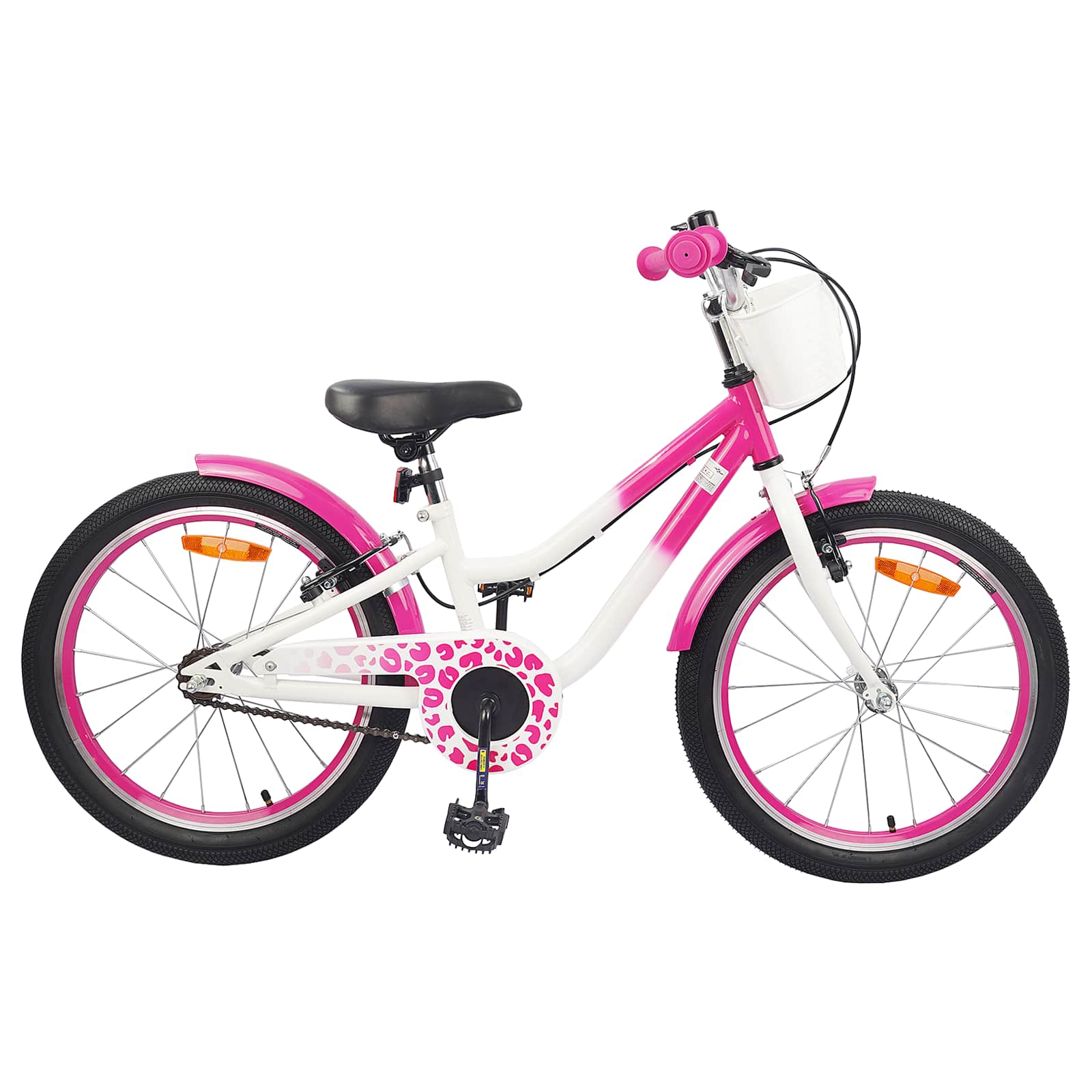 Kinderfahrrad 18 Zoll für 5-7 Jahre alt Rosa