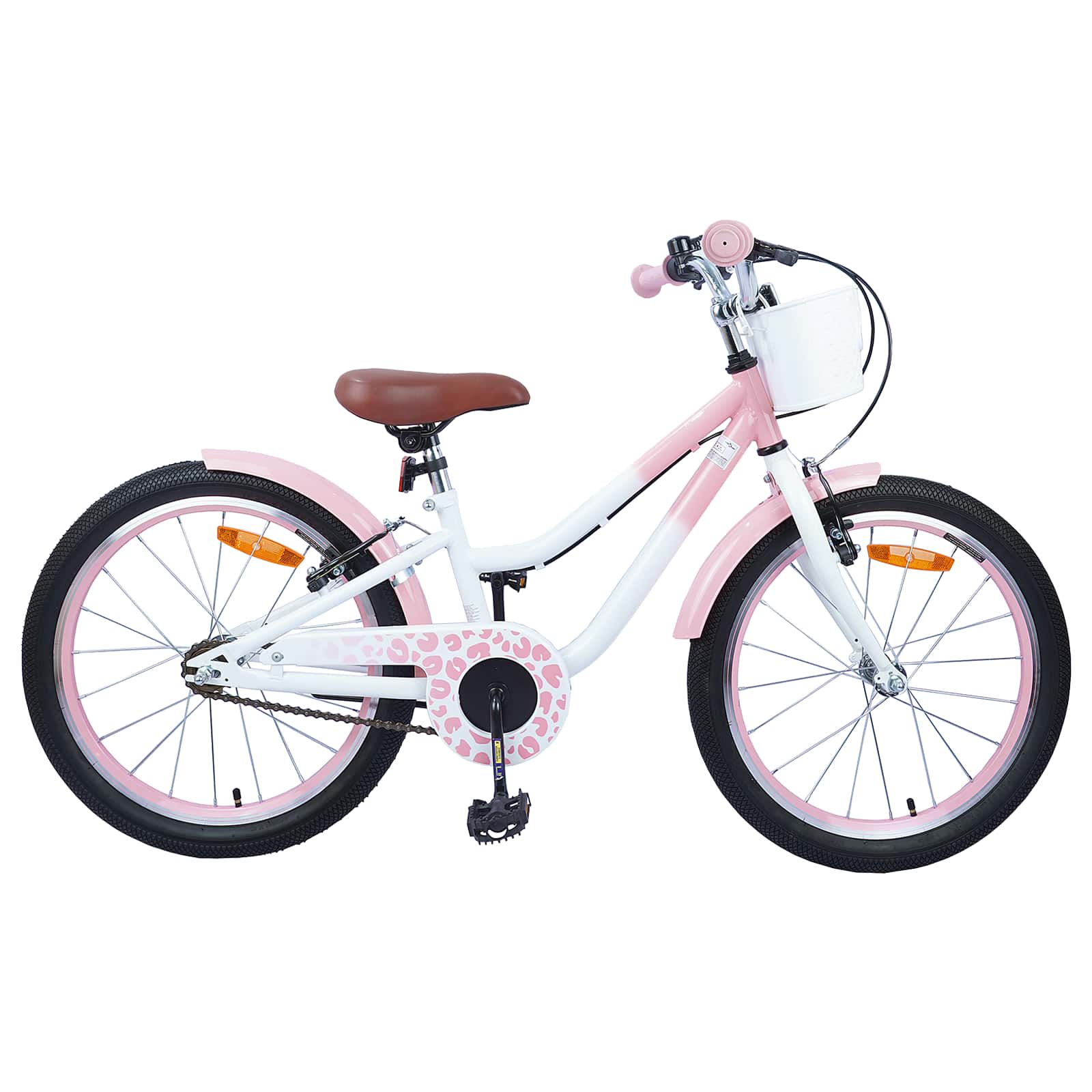 Kinderfahrrad 18 Zoll für 5-7 Jahre alt Hellrosa