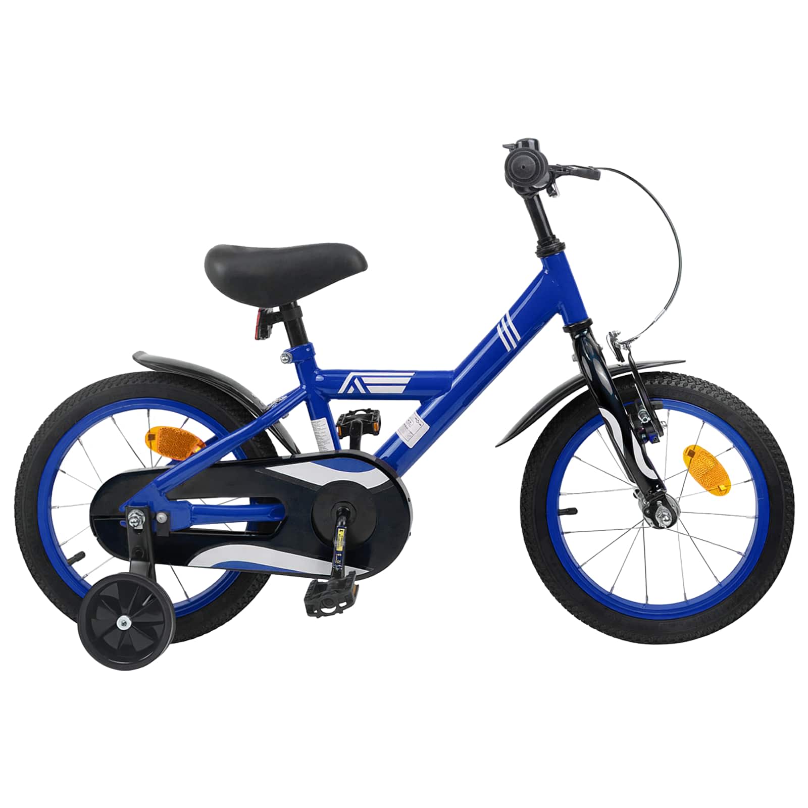 Kinderfahrrad 12 Zoll für 2-4 Jahre alt Dunkelblau