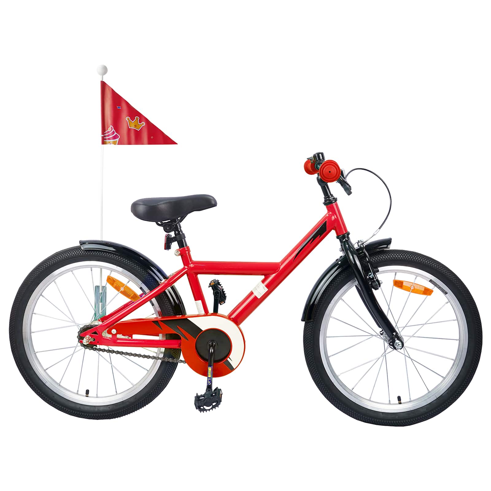 Kinderfahrrad 20 Zoll für 6-11 Jahre alt Rot
