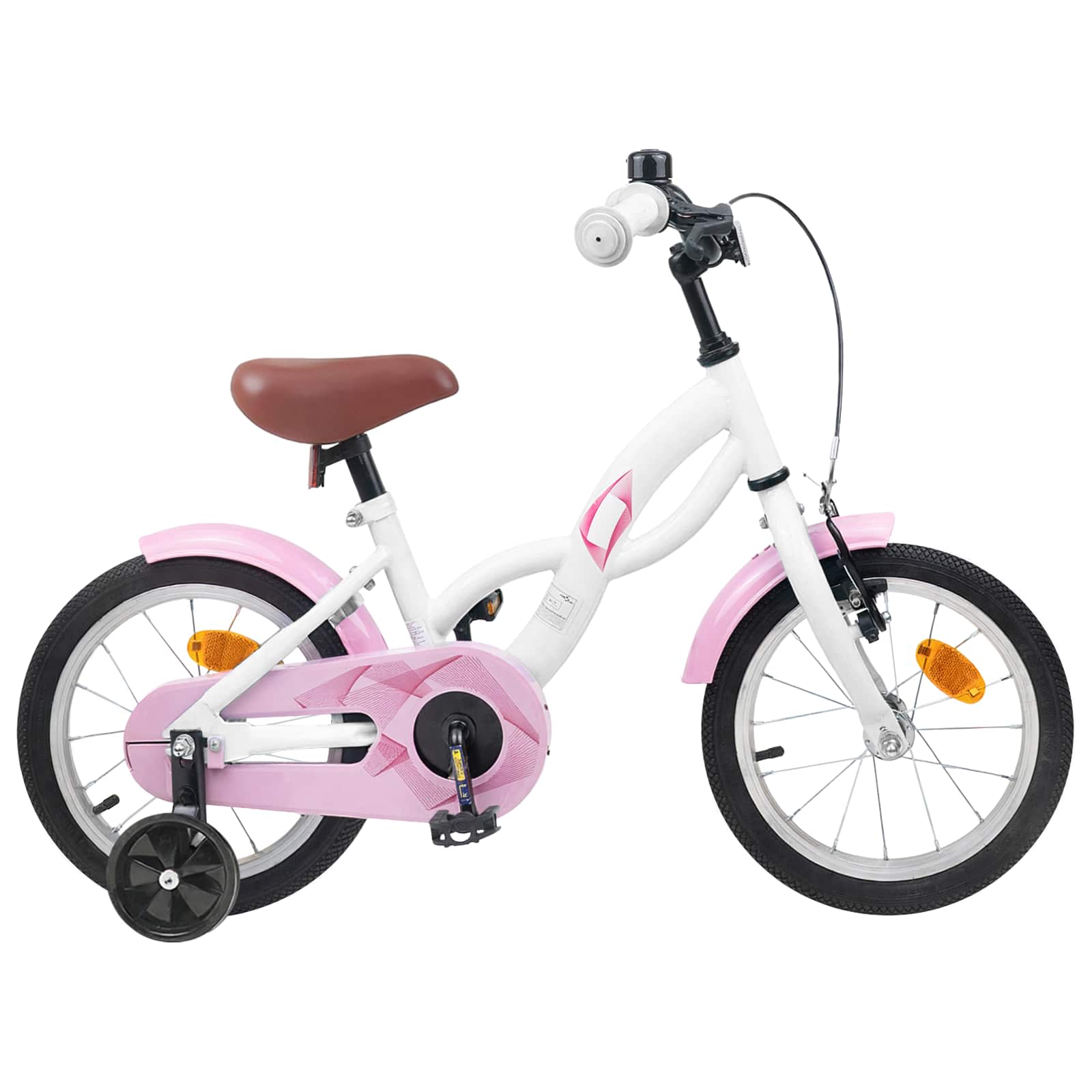 Kinderfahrrad 12 Zoll für 2-4 Jahre alt Weiß