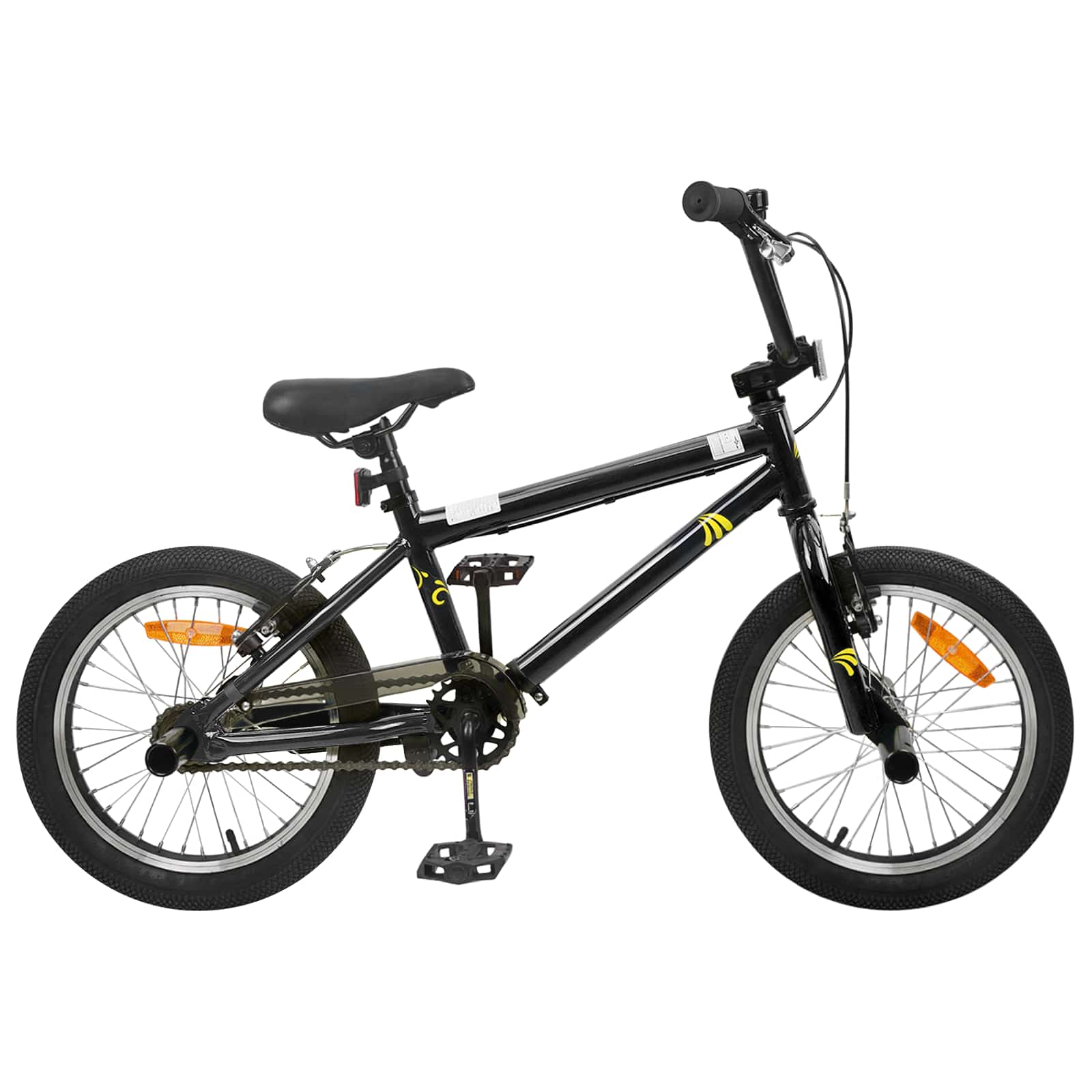 BMX Rad 20 Zoll für über 9 Jahre alt Schwarz