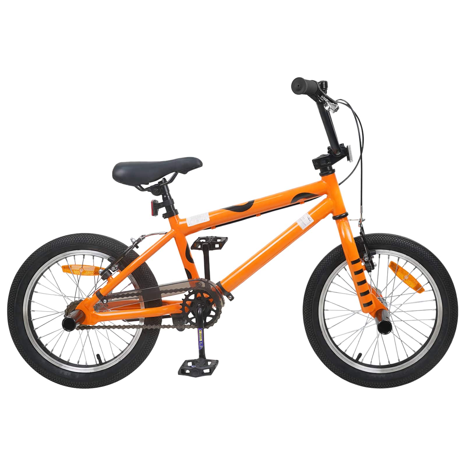 BMX Rad 16 Zoll für 5-8 Jahre alt Orange