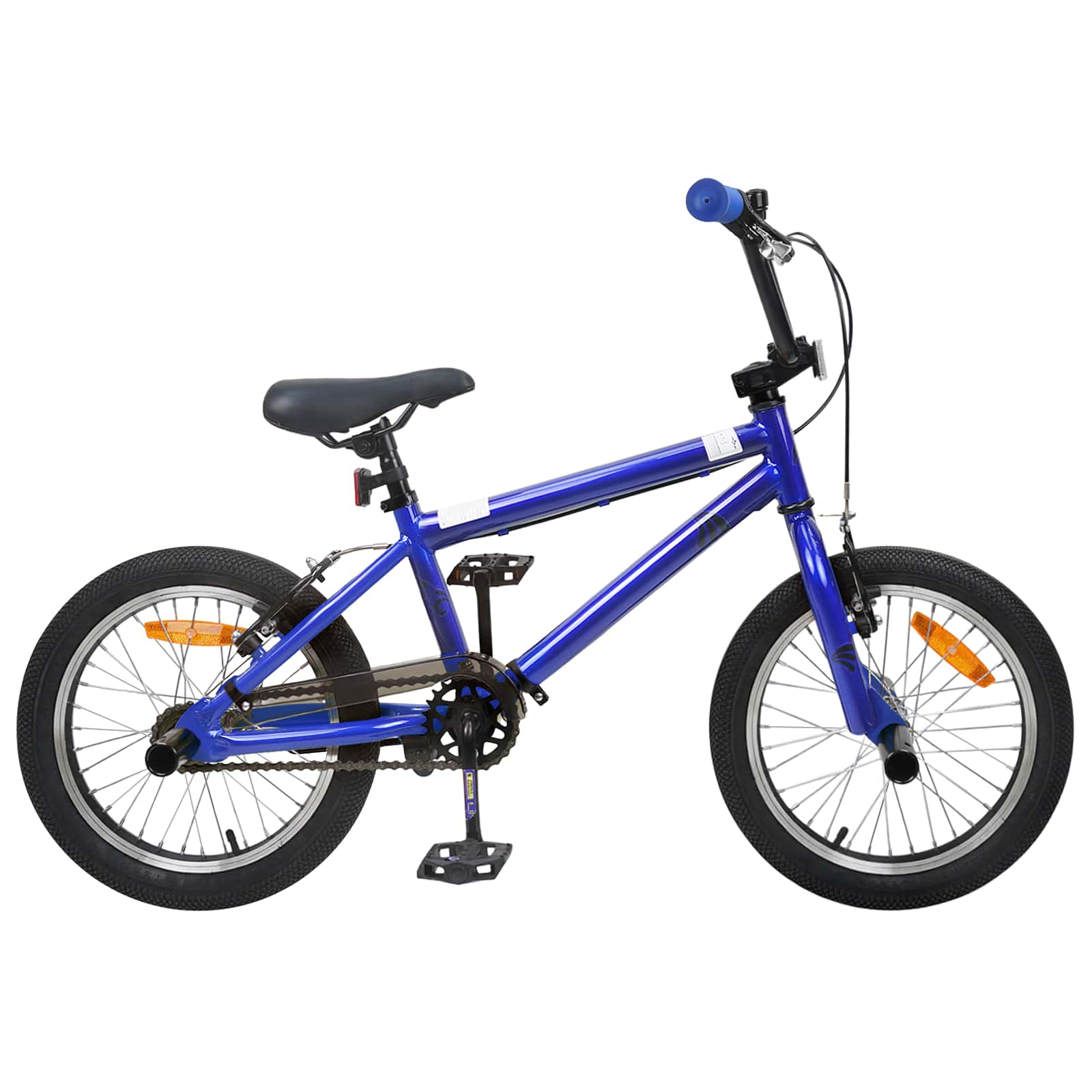 BMX Rad 16 Zoll für 5-8 Jahre alt Dunkelblau
