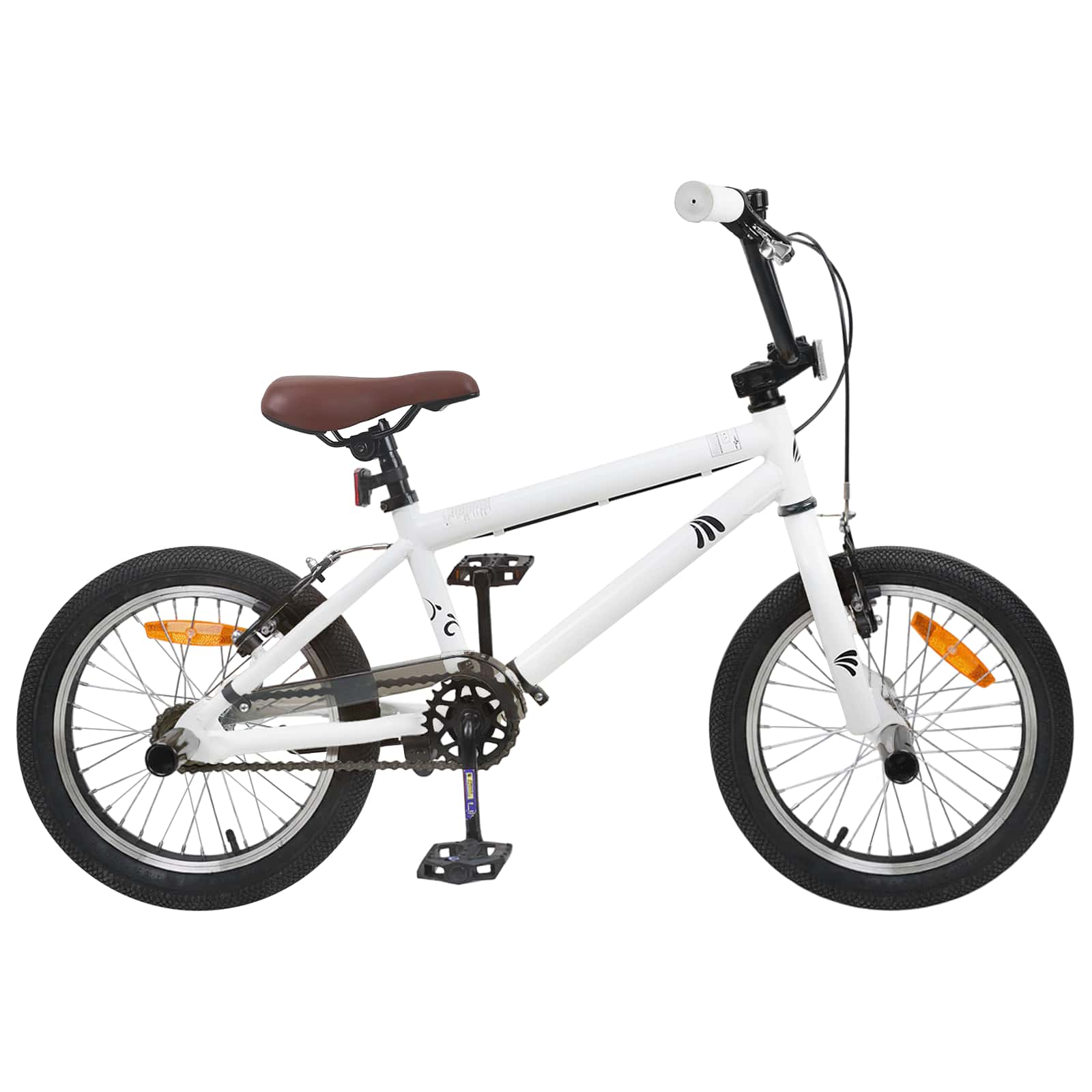 BMX Rad 20 Zoll für über 9 Jahre alt Weiß