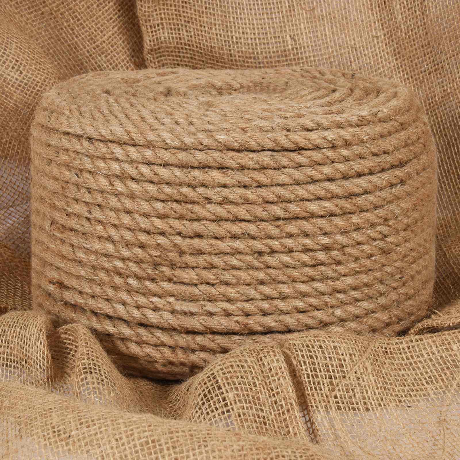 Juteschnur 2 stk. 2 mm 100 m Natur 100% Tossa Jute