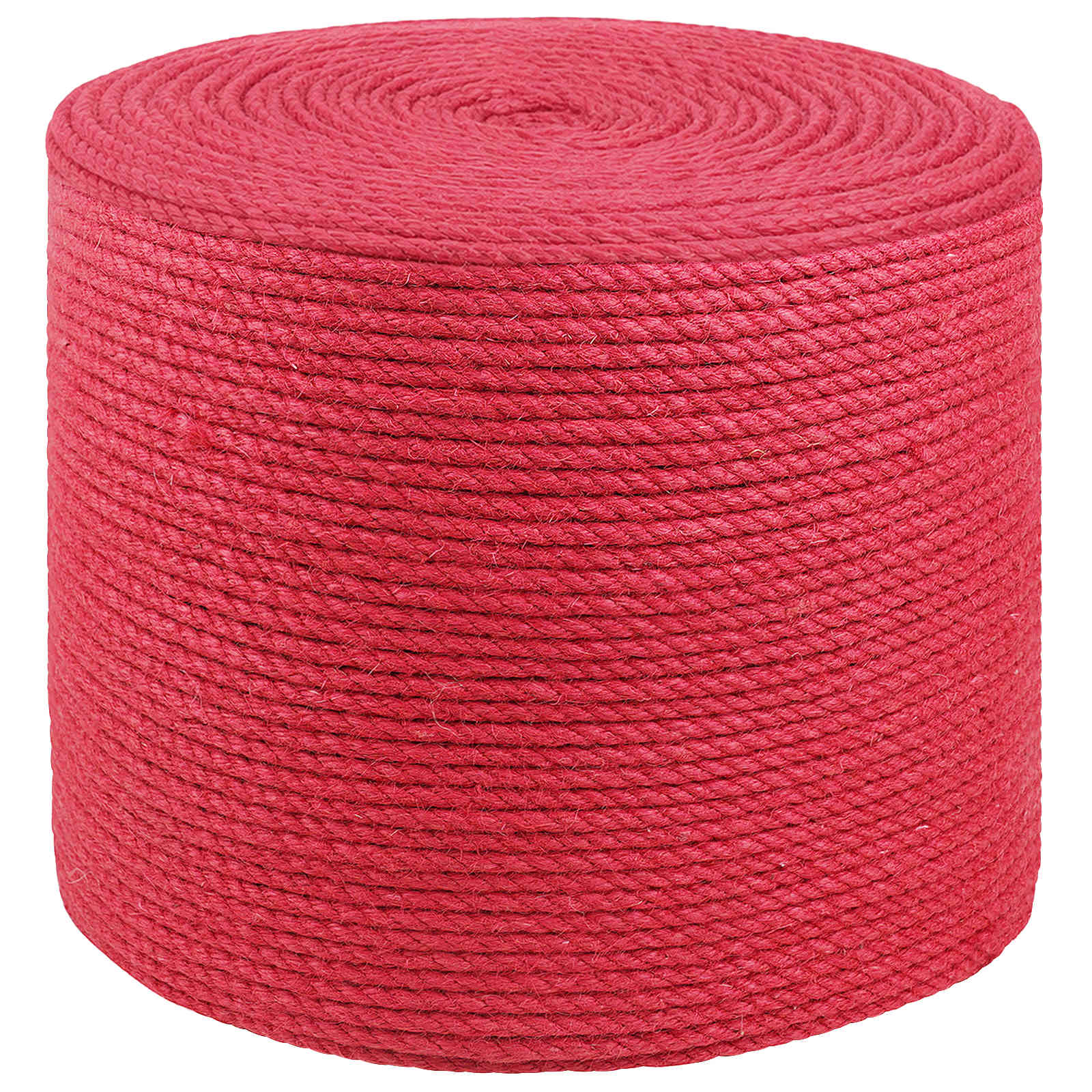 Juteseil 6 mm Rot 100% Tossa Jute