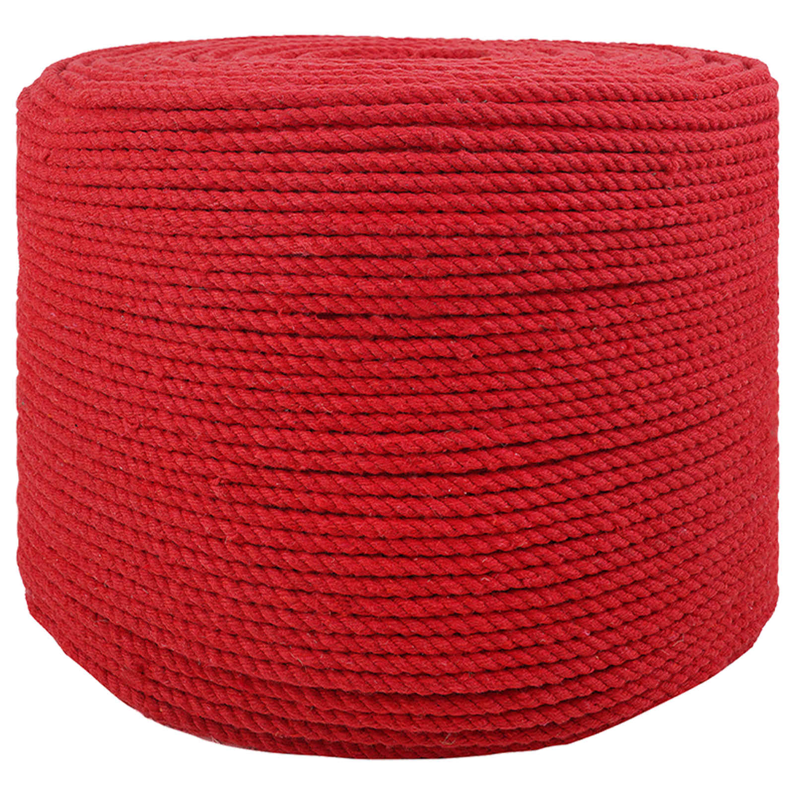 Baumwollseil 6 mm 50 m Rot 100% Baumwolle