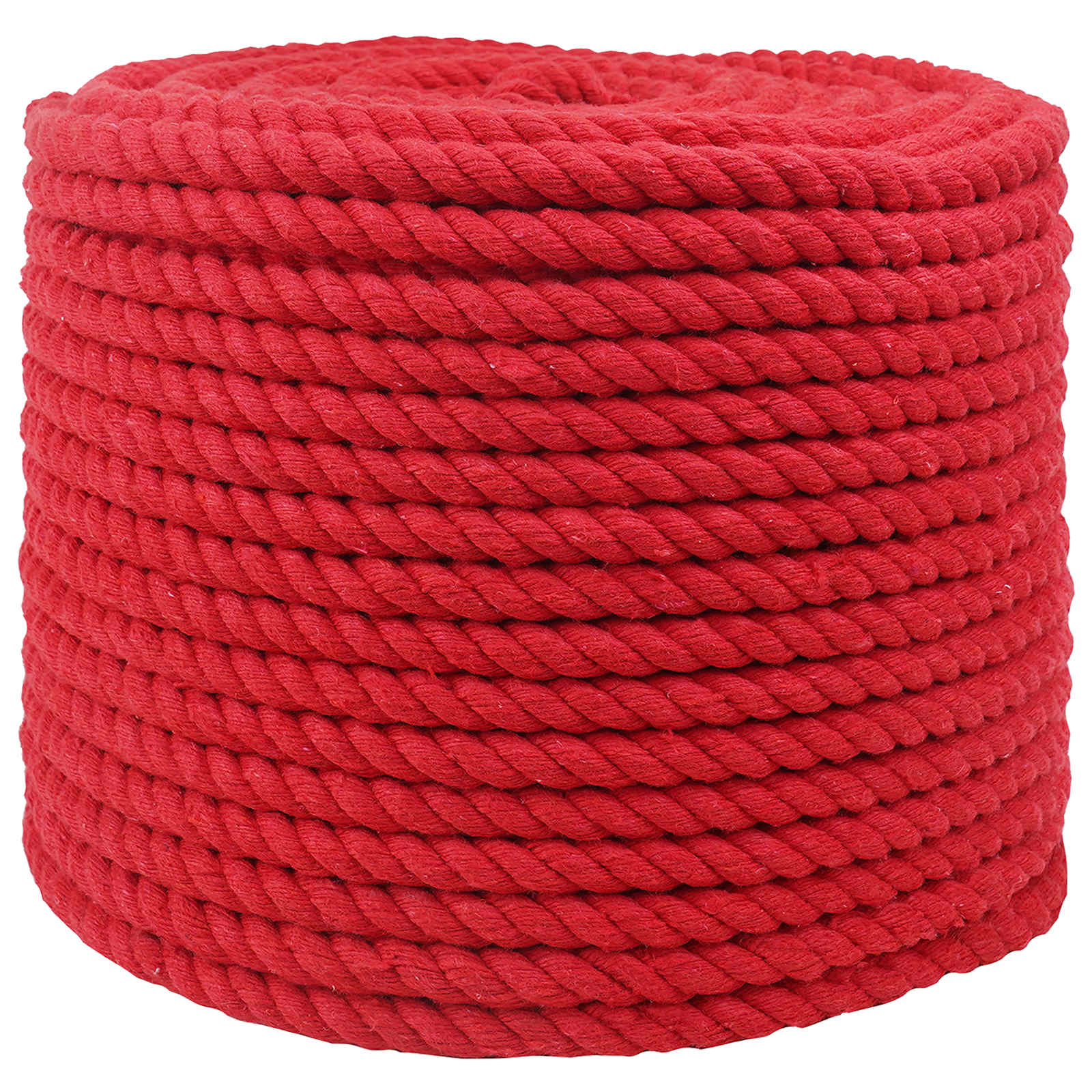 Baumwollseil 14 mm 250 m Rot 100% Baumwolle