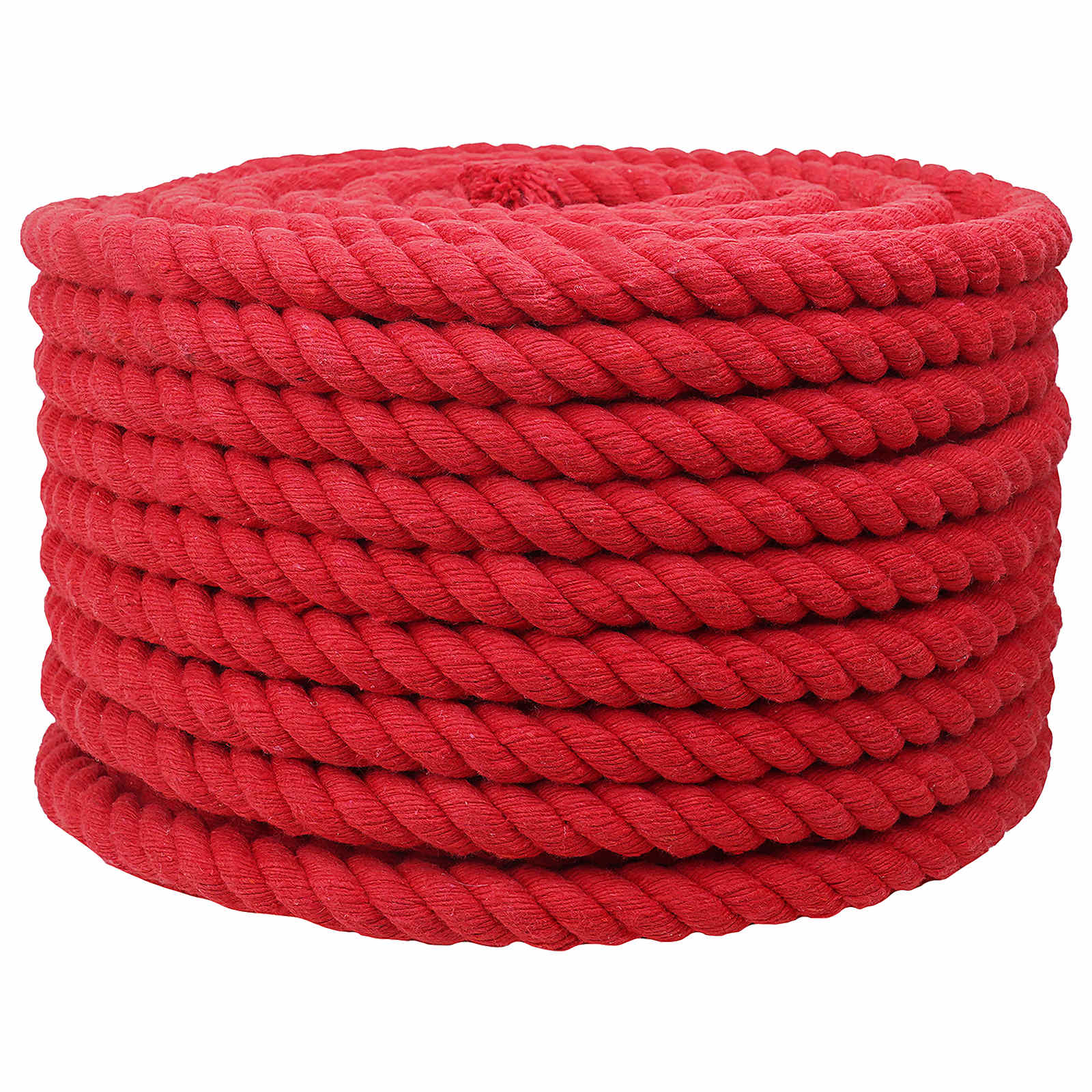 Baumwollseil 20 mm 50 m Rot 100% Baumwolle