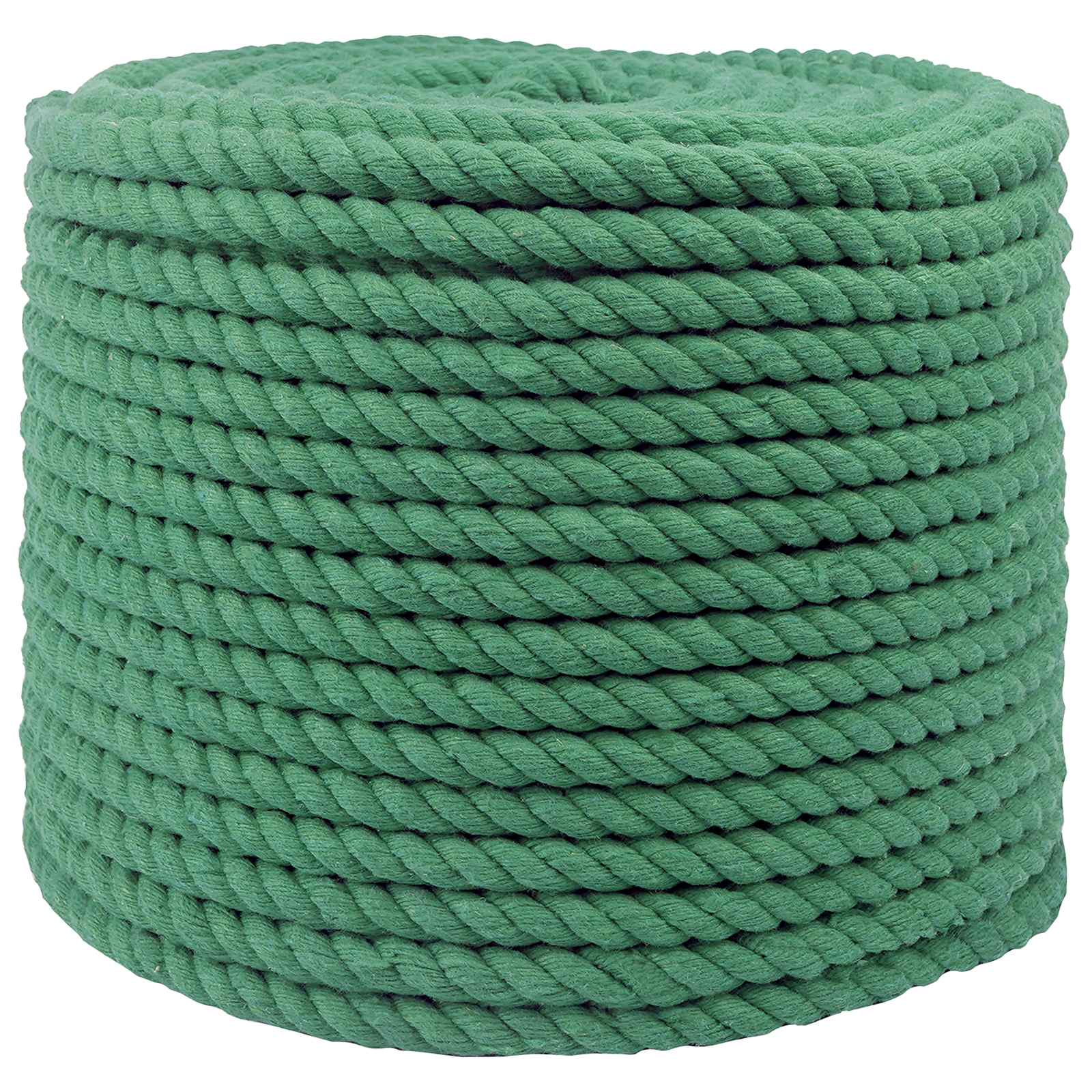 Baumwollseil 14 mm 50 m Grün 100% Baumwolle