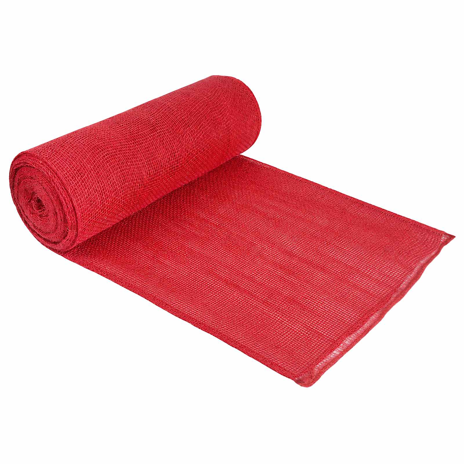 Juterolle 100 x 1500 cm Rot