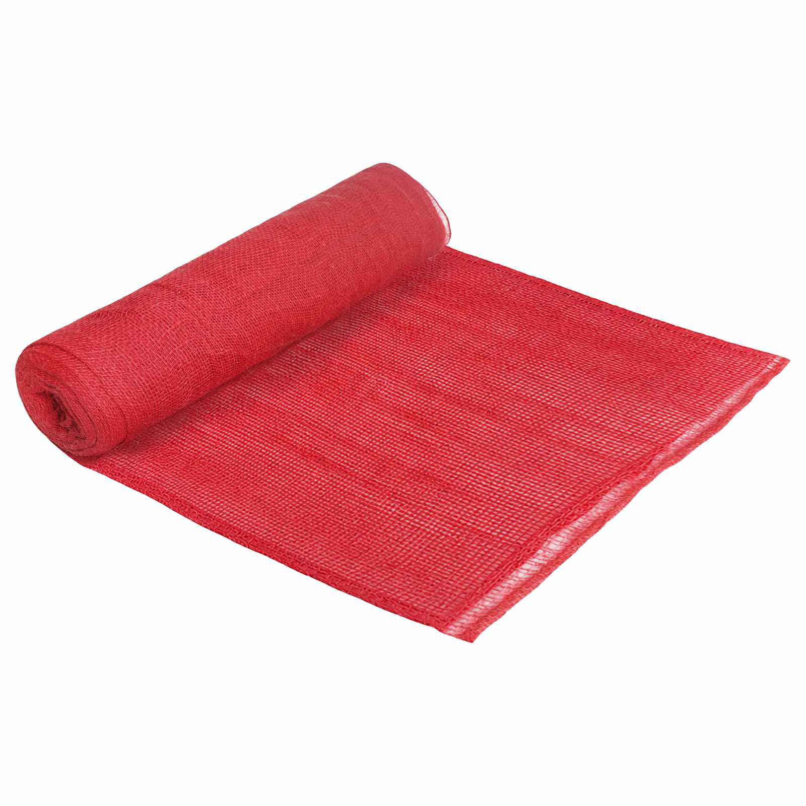 Juterolle 160 x 1500 cm Rot